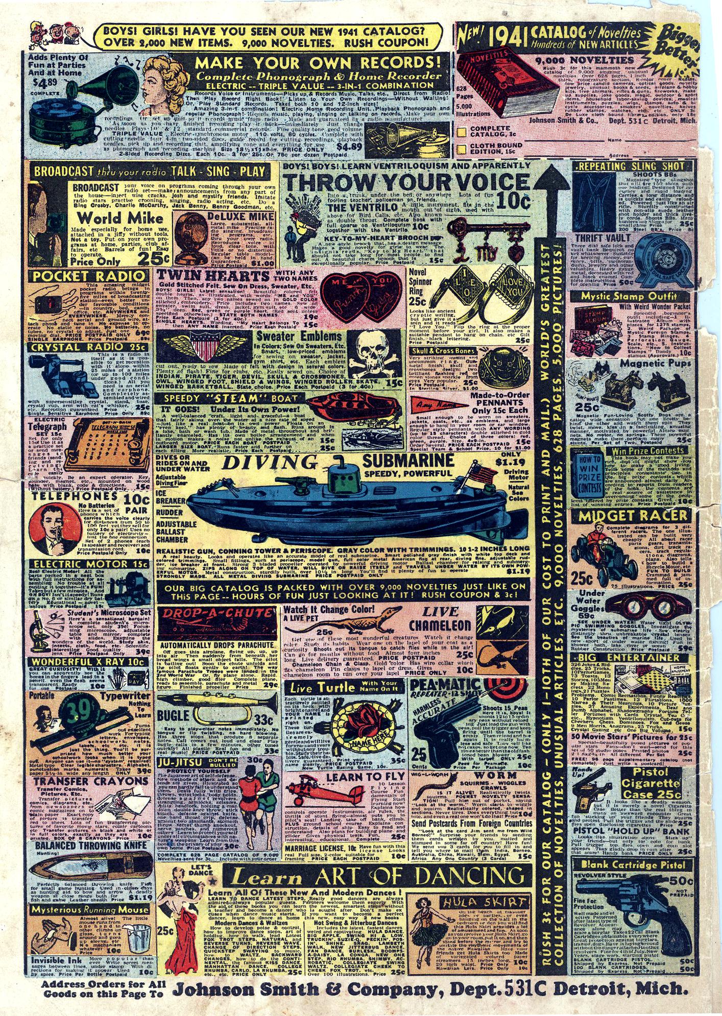 Read online Fight Comics comic -  Issue #10 - 68