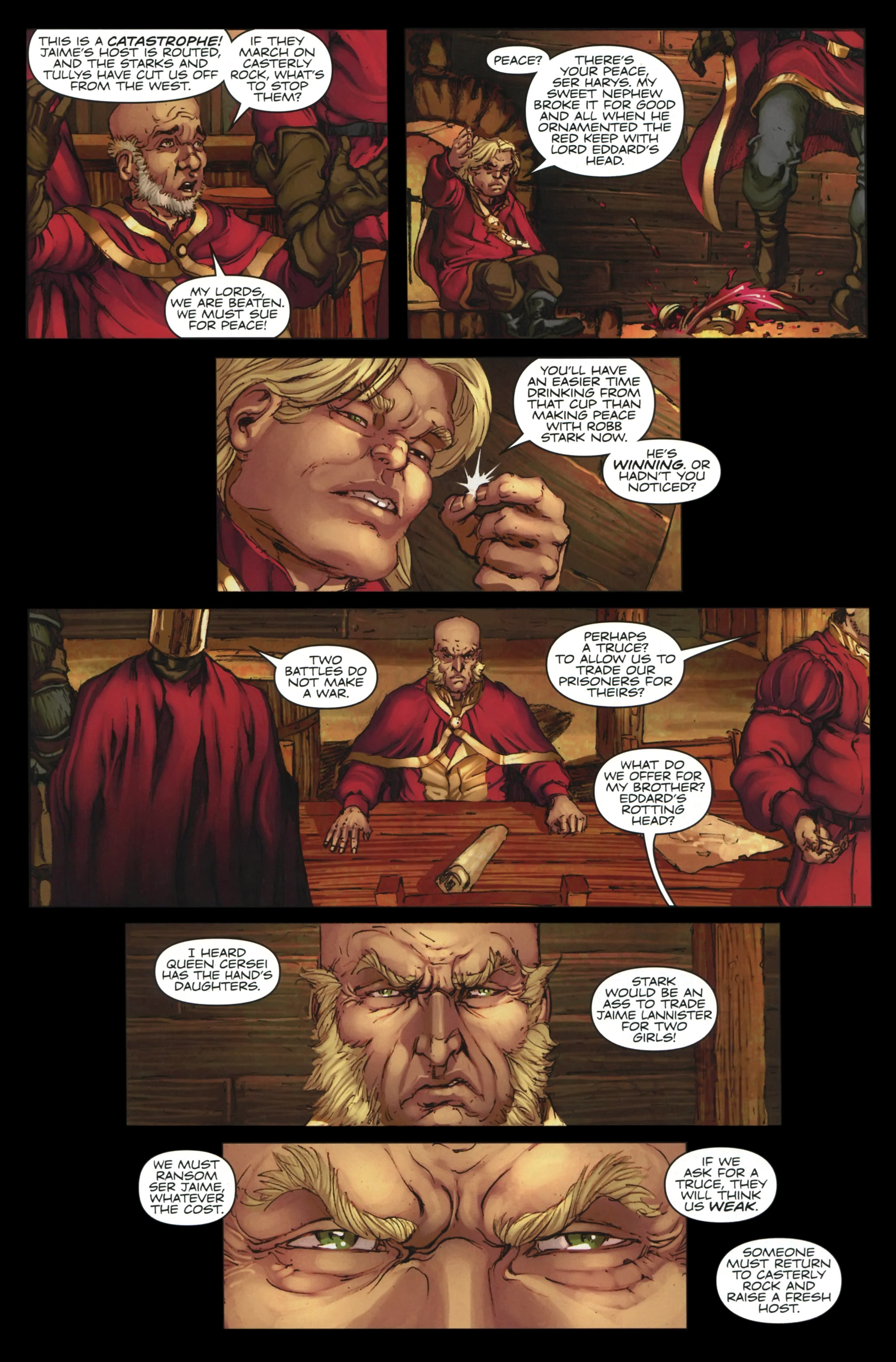 Read online A Game Of Thrones comic -  Issue #23 - 16