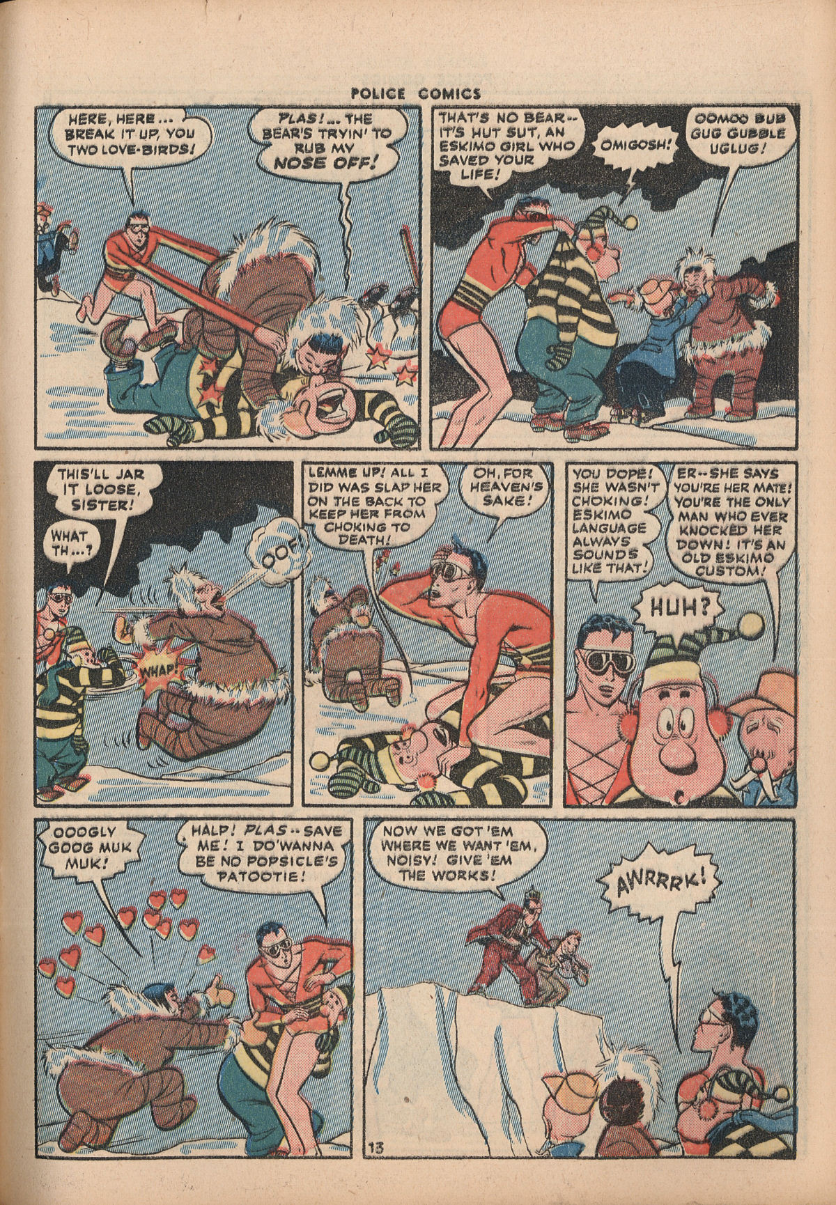 Read online Police Comics comic -  Issue #43 - 15