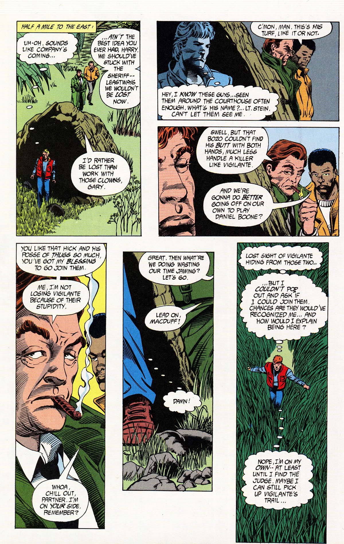 Read online Vigilante (1983) comic -  Issue #27 - 22