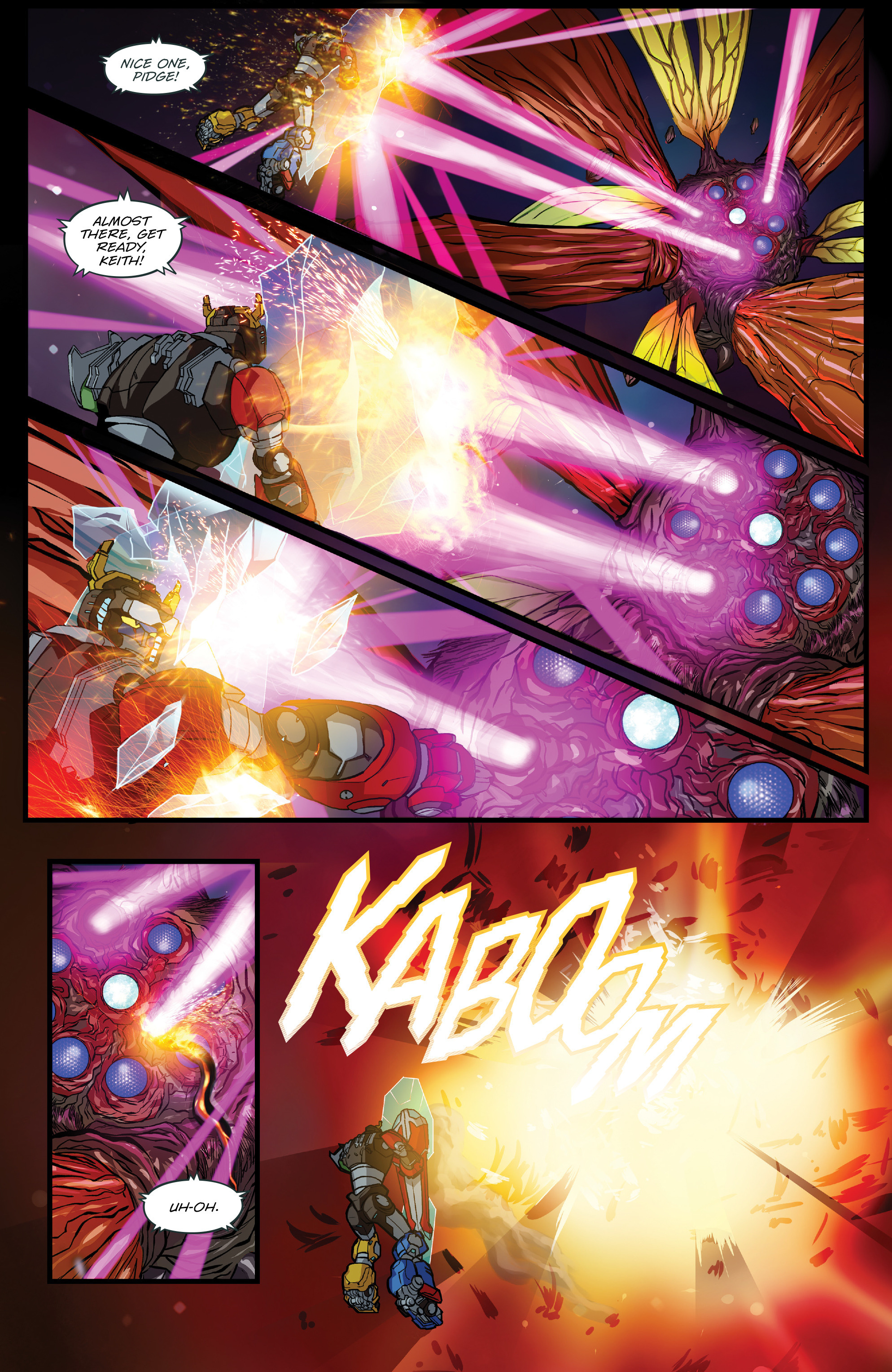 Read online Voltron: Legendary Defender comic -  Issue #5 - 21
