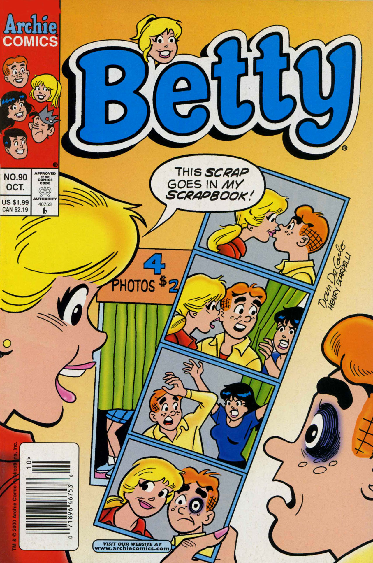 Read online Betty comic -  Issue #90 - 1