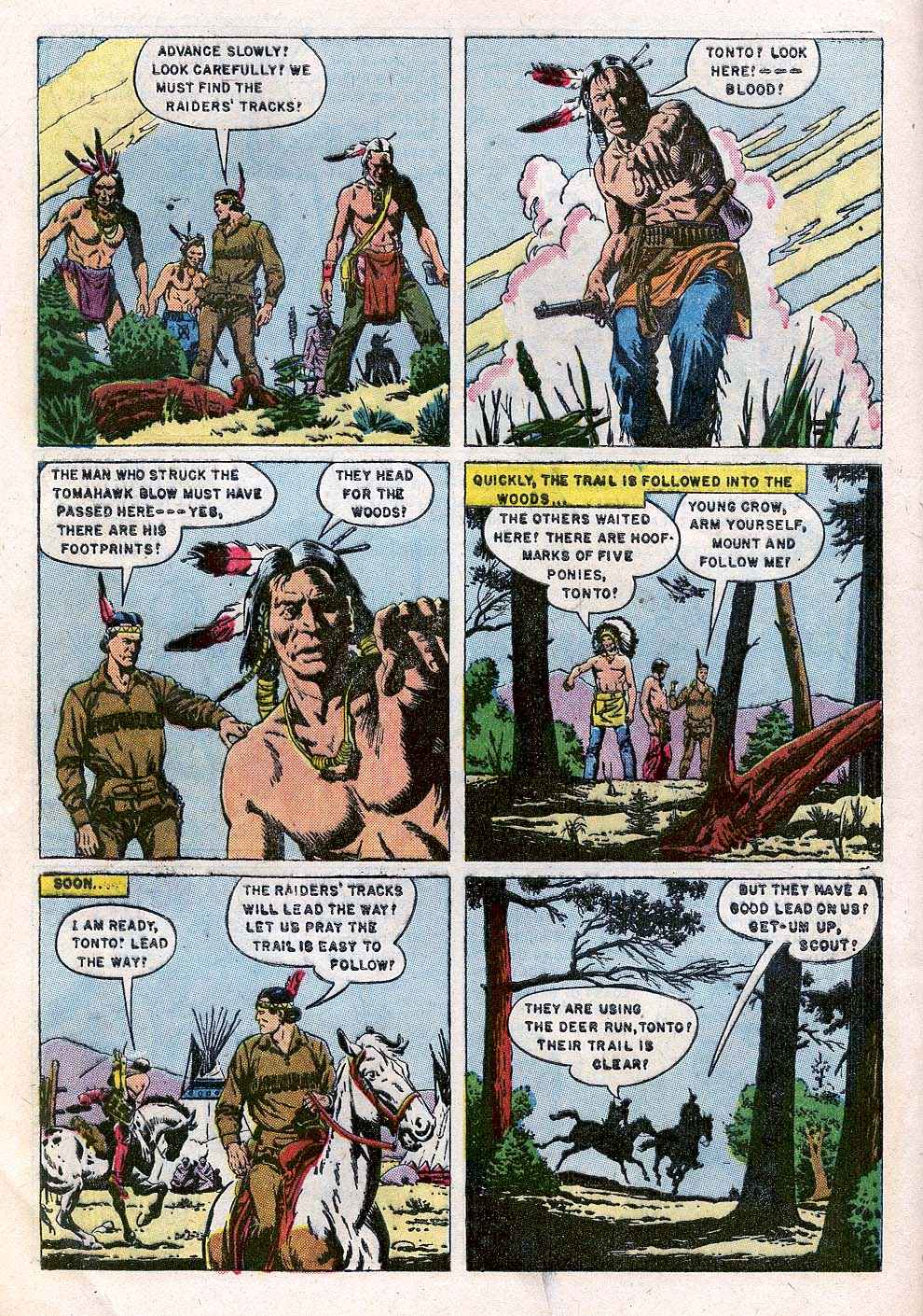 Read online Lone Ranger's Companion Tonto comic -  Issue #13 - 8
