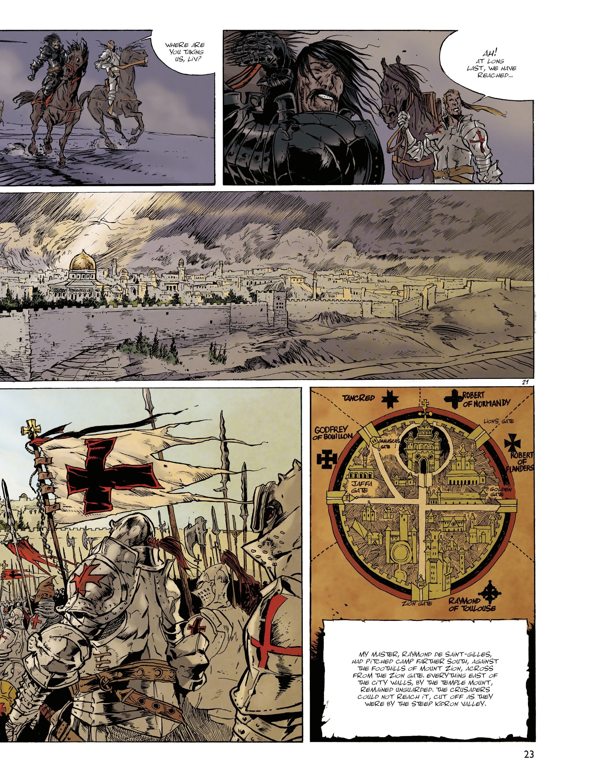 Read online The Dream of Jerusalem comic -  Issue #4 - 23