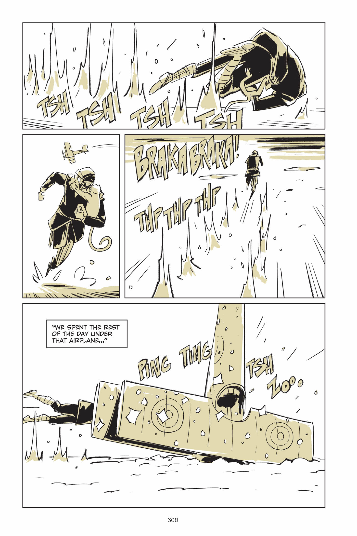 Read online Now Let Me Fly: A Portrait of Eugene Bullard comic -  Issue # TPB (Part 3) - 102