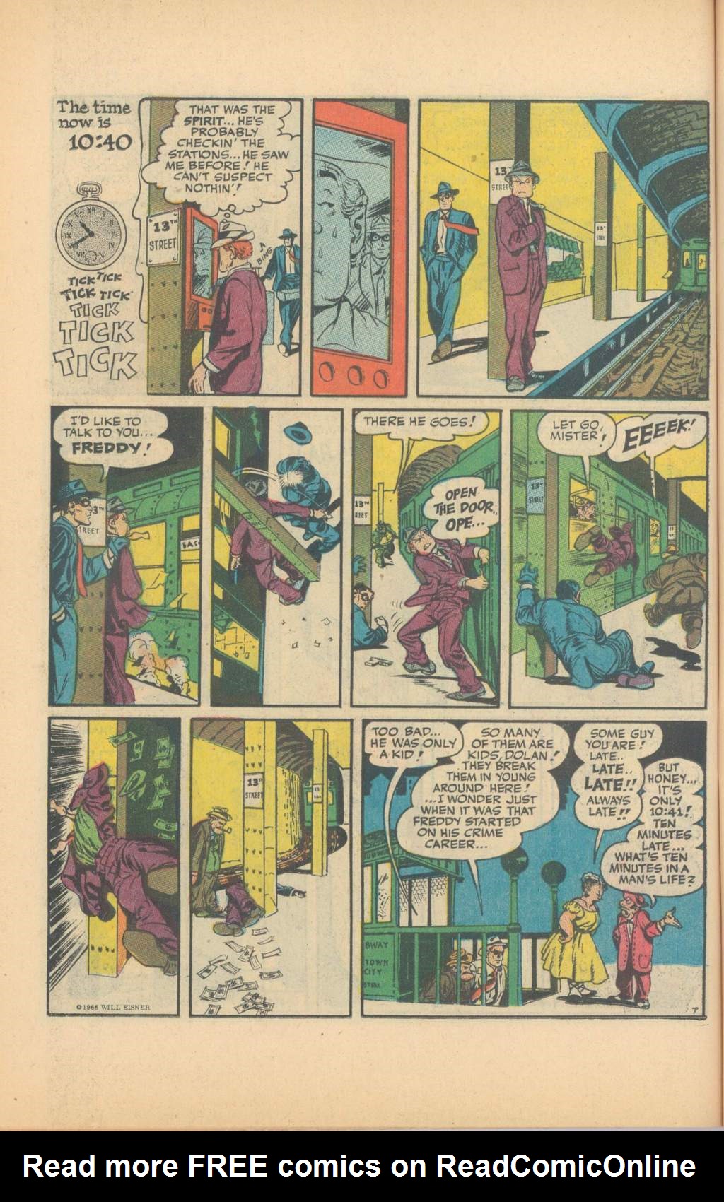 Read online The Spirit (1966) comic -  Issue #1 - 49