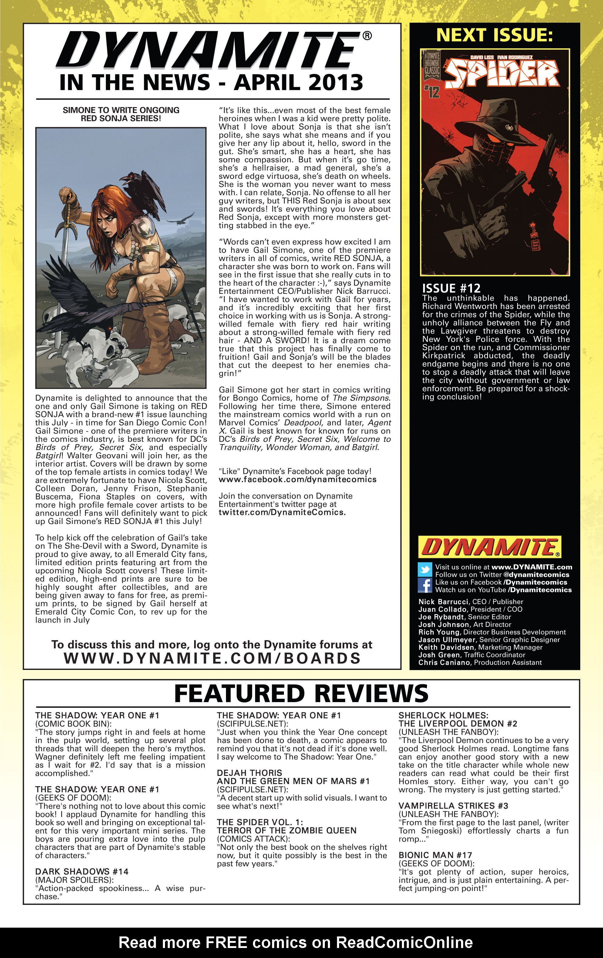 Read online The Spider comic -  Issue #11 - 25