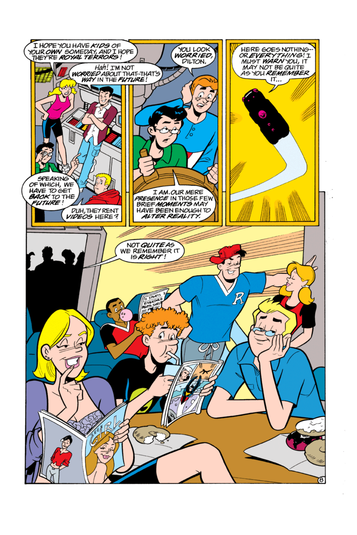 Read online Archie's Weird Mysteries comic -  Issue #5 - 10