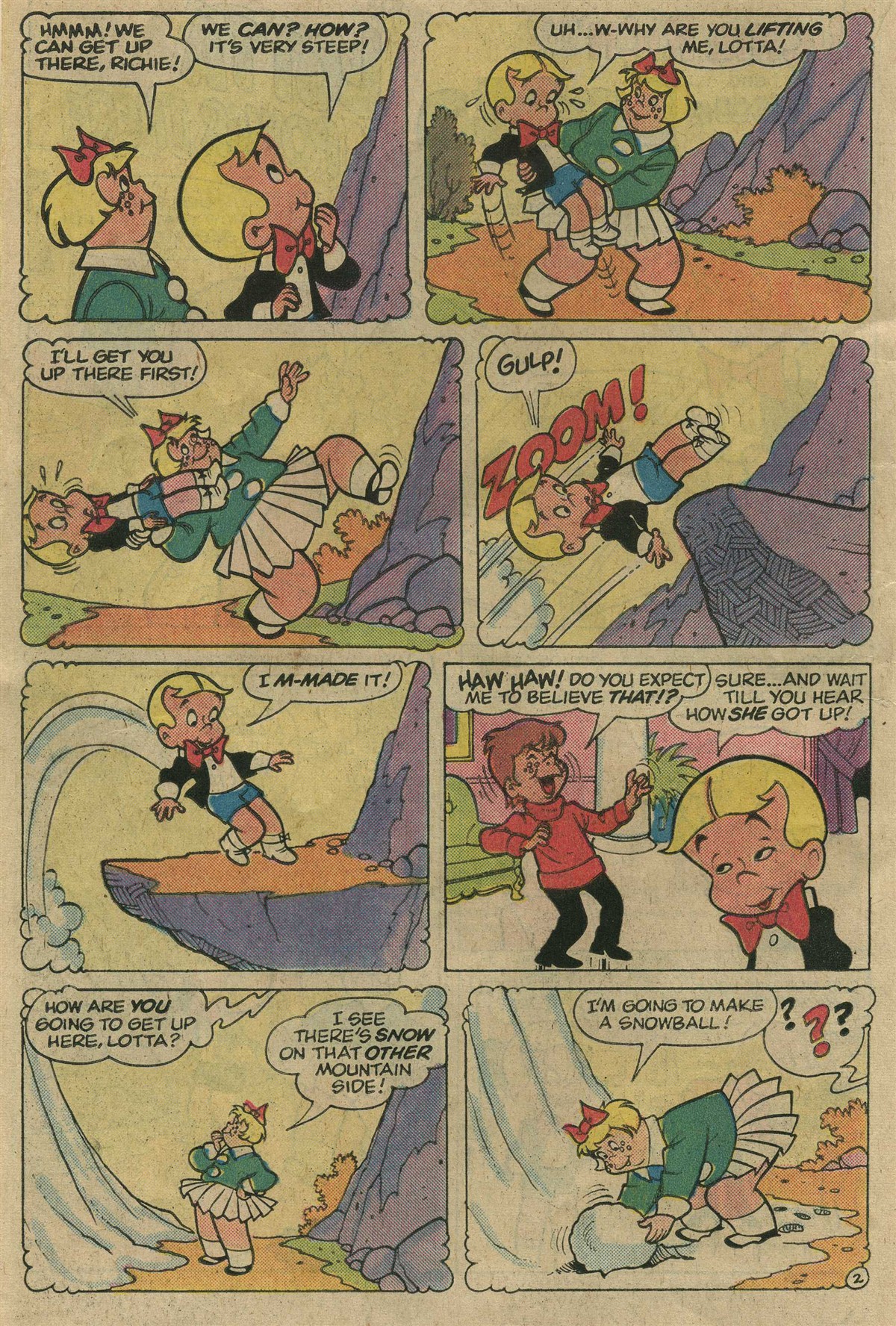 Read online Richie Rich & His Girl Friends comic -  Issue #16 - 21