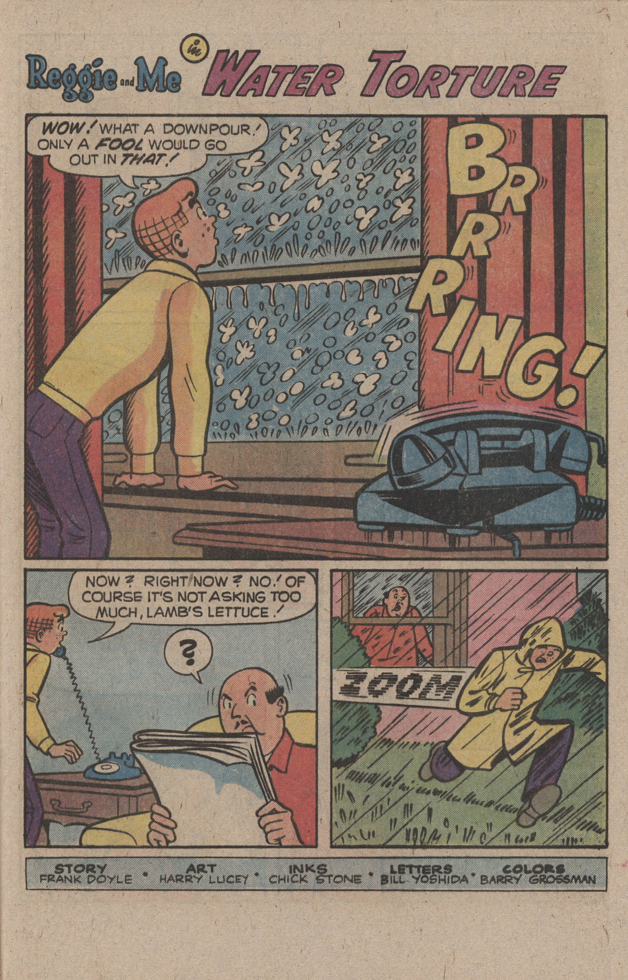 Read online Reggie and Me (1966) comic -  Issue #125 - 29