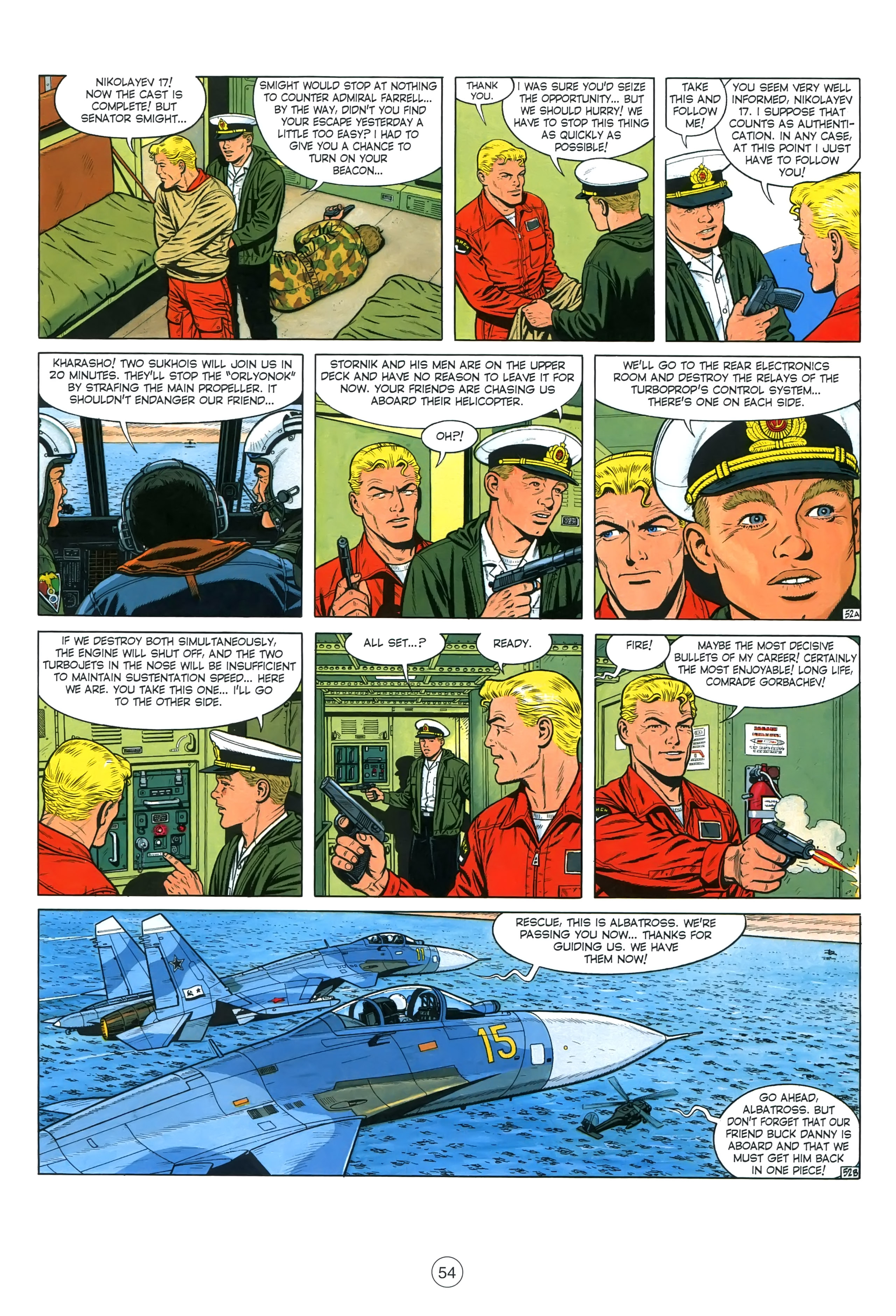 Read online Buck Danny comic -  Issue #2 - 56