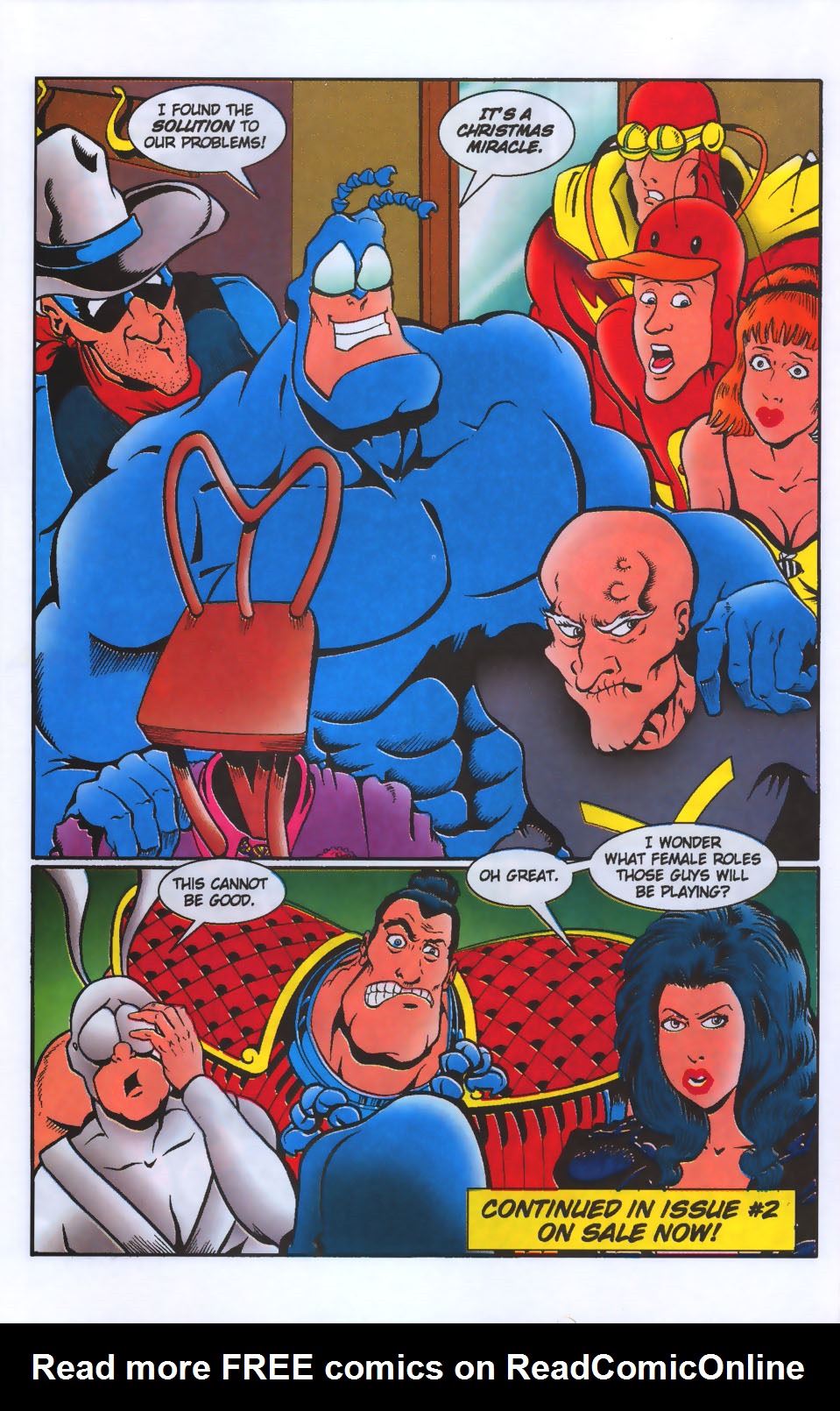 Read online The Tick's Big Xmas Trilogy comic -  Issue #1 - 22