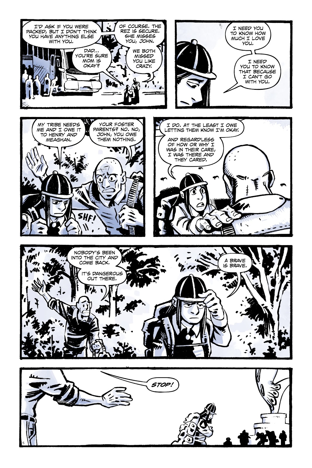 Junior Braves of the Apocalypse: Out of the Woods issue TPB (Part 2) - Page 72