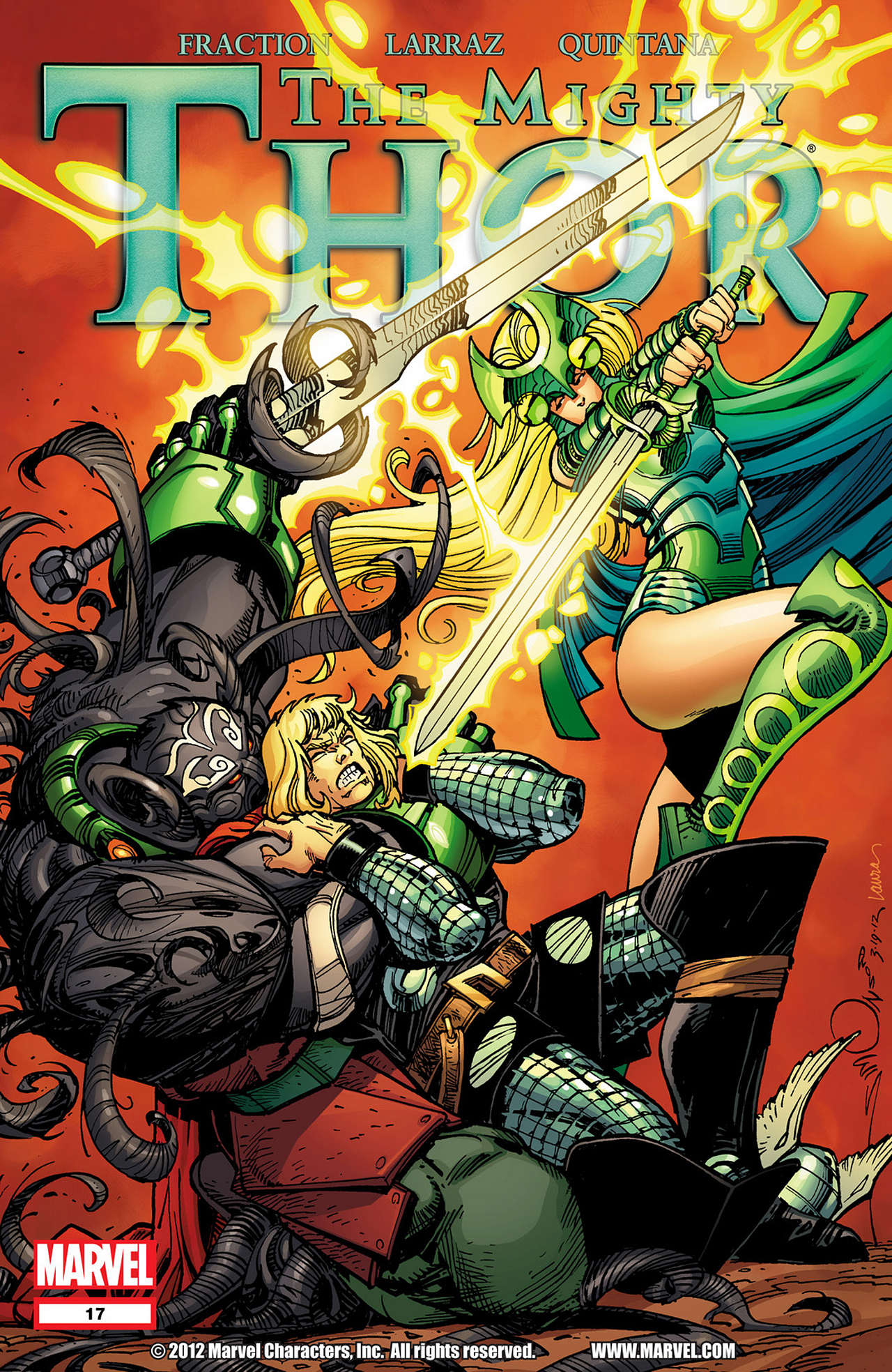 Read online The Mighty Thor (2011) comic -  Issue #17 - 1