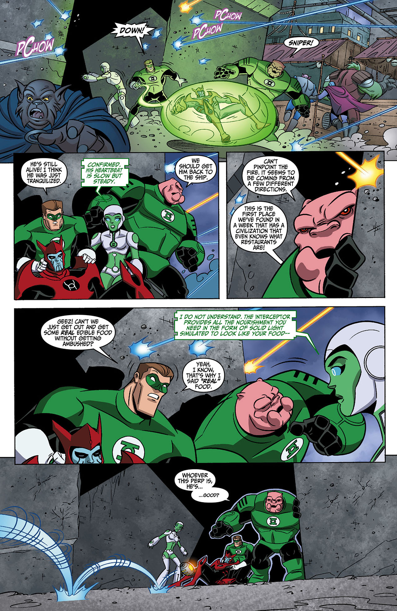 Read online Green Lantern: The Animated Series comic -  Issue #3 - 3