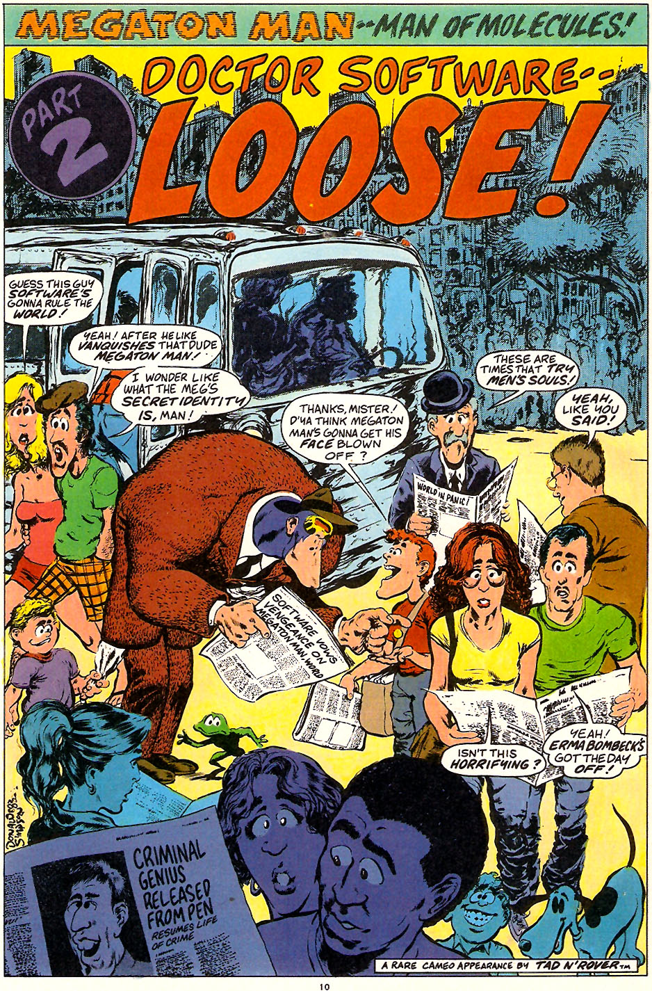 Read online Megaton Man comic -  Issue #1 - 12