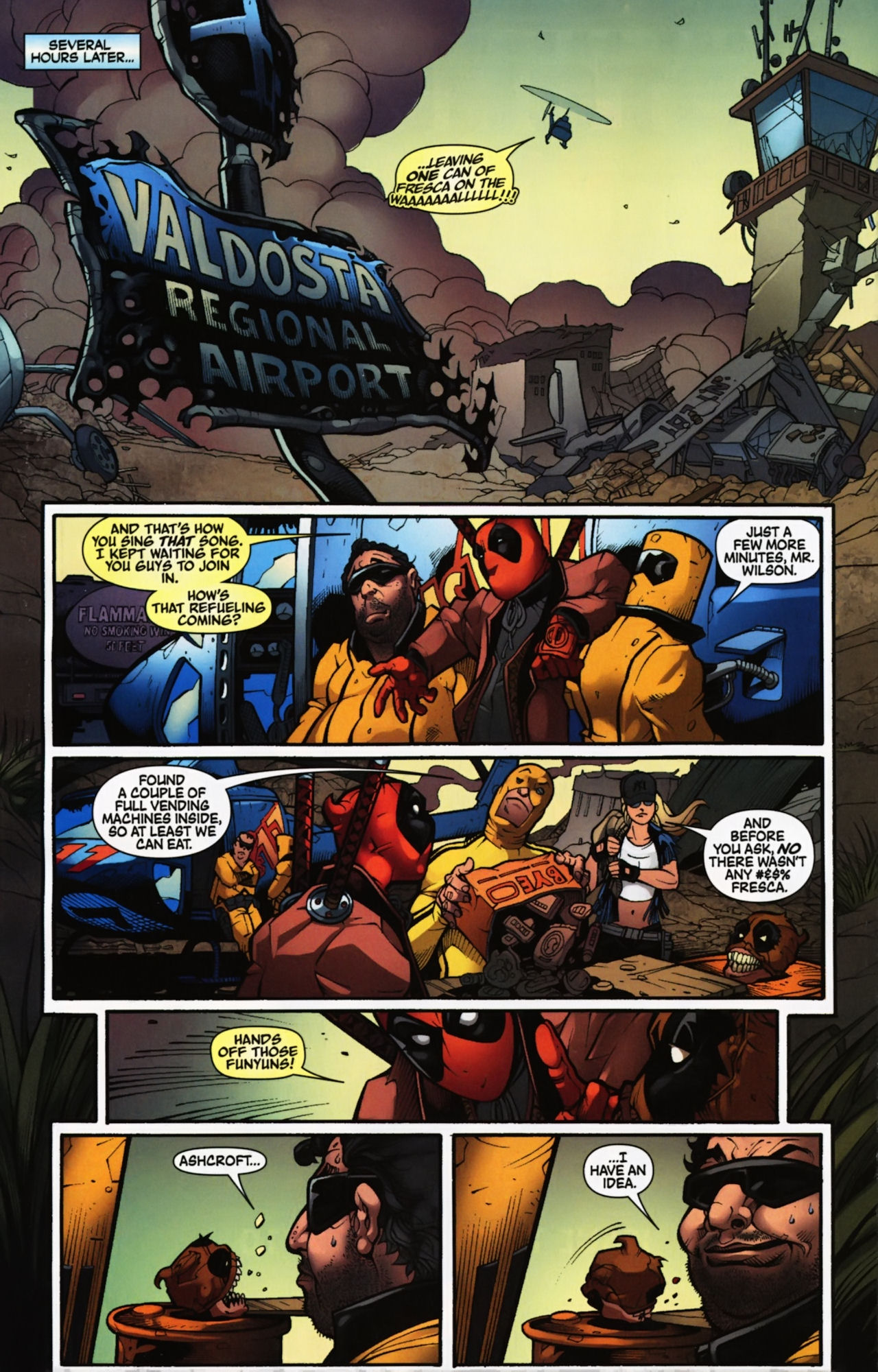 Read online Deadpool: Merc With a Mouth comic -  Issue #12 - 19