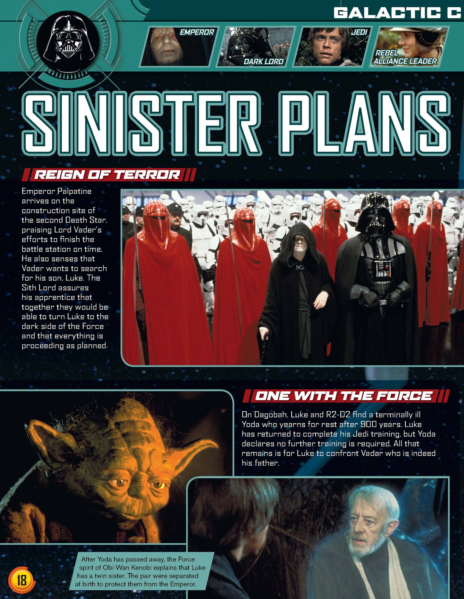 Read online Star Wars Jedi Master Magazine comic -  Issue #6 - 18