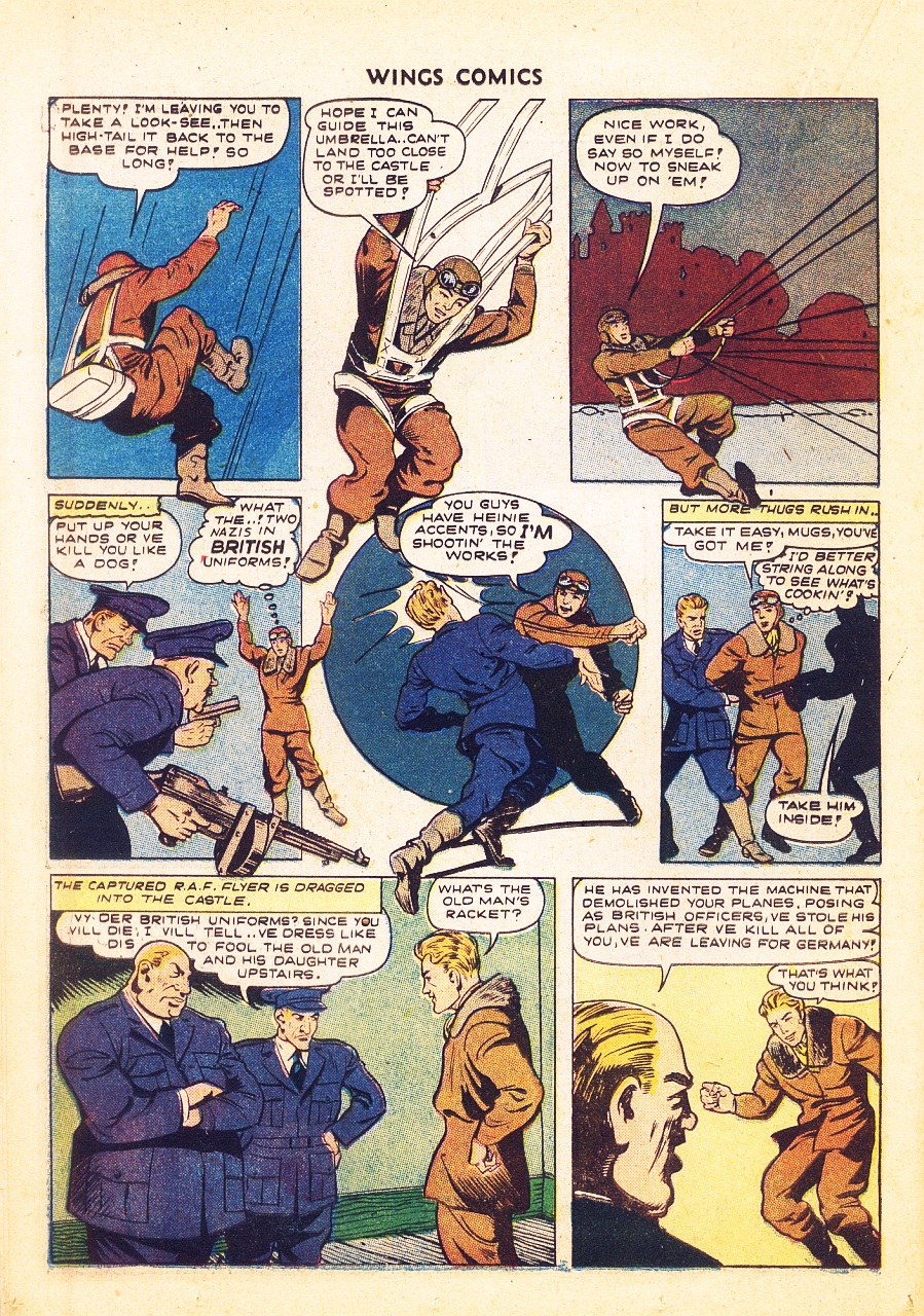 Read online Wings Comics comic -  Issue #34 - 39
