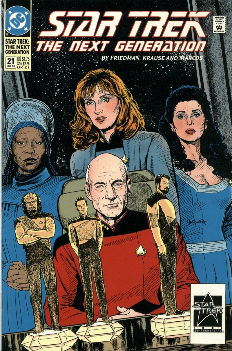 Read online Star Trek: The Next Generation (1989) comic -  Issue #21 - 1