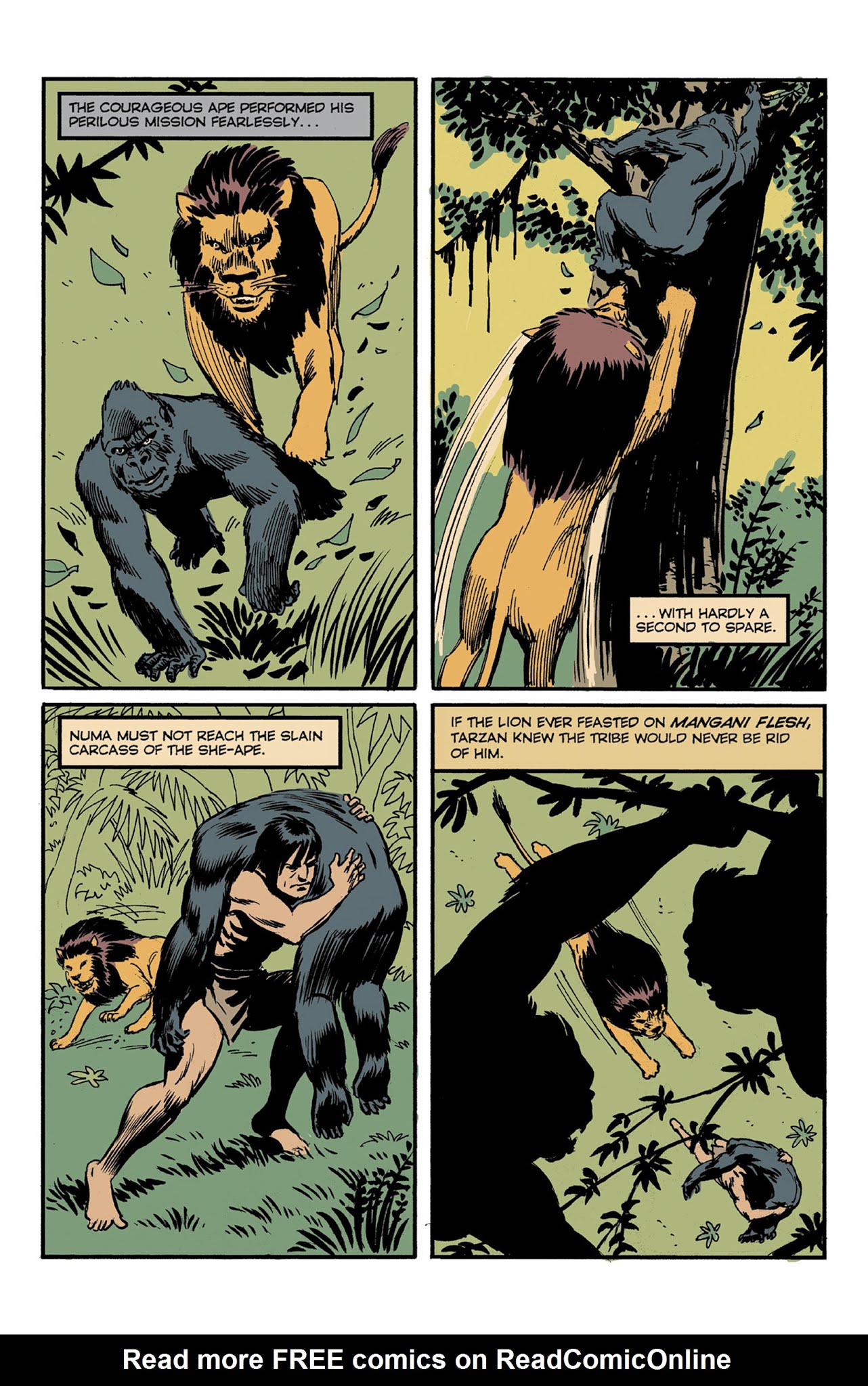 Read online Edgar Rice Burroughs' Jungle Tales of Tarzan comic -  Issue # TPB (Part 1) - 93