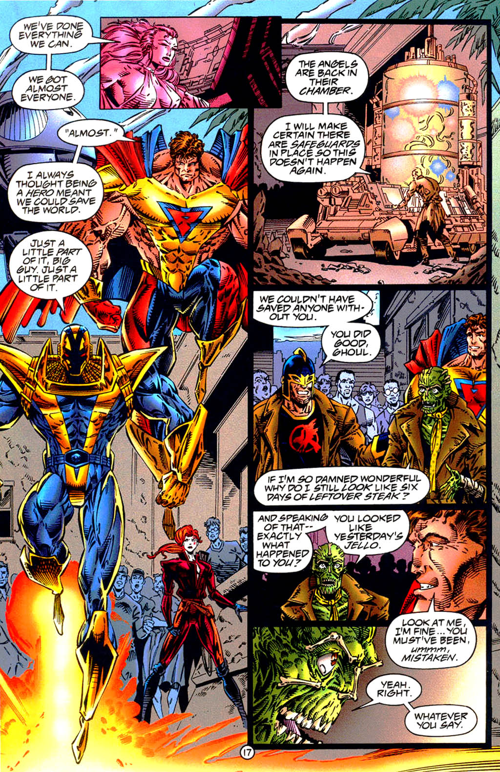 Read online UltraForce (1994) comic -  Issue #9 - 18