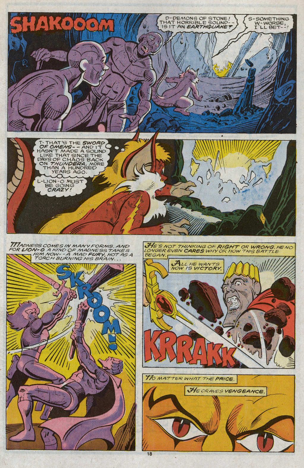 Read online ThunderCats (1985) comic -  Issue #9 - 26