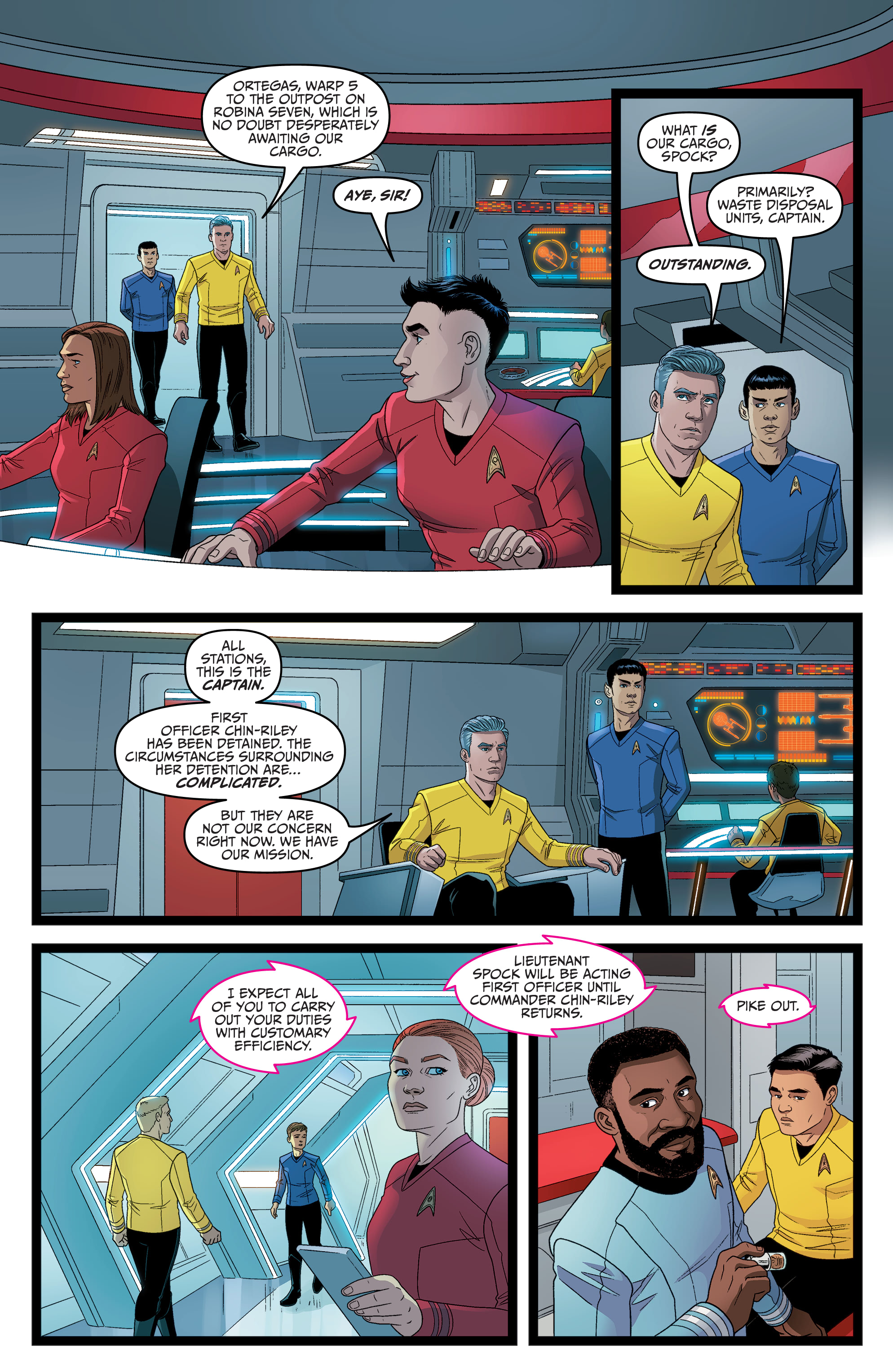 Read online Star Trek: Strange New Worlds - The Illyrian Enigma comic -  Issue #1 - 7