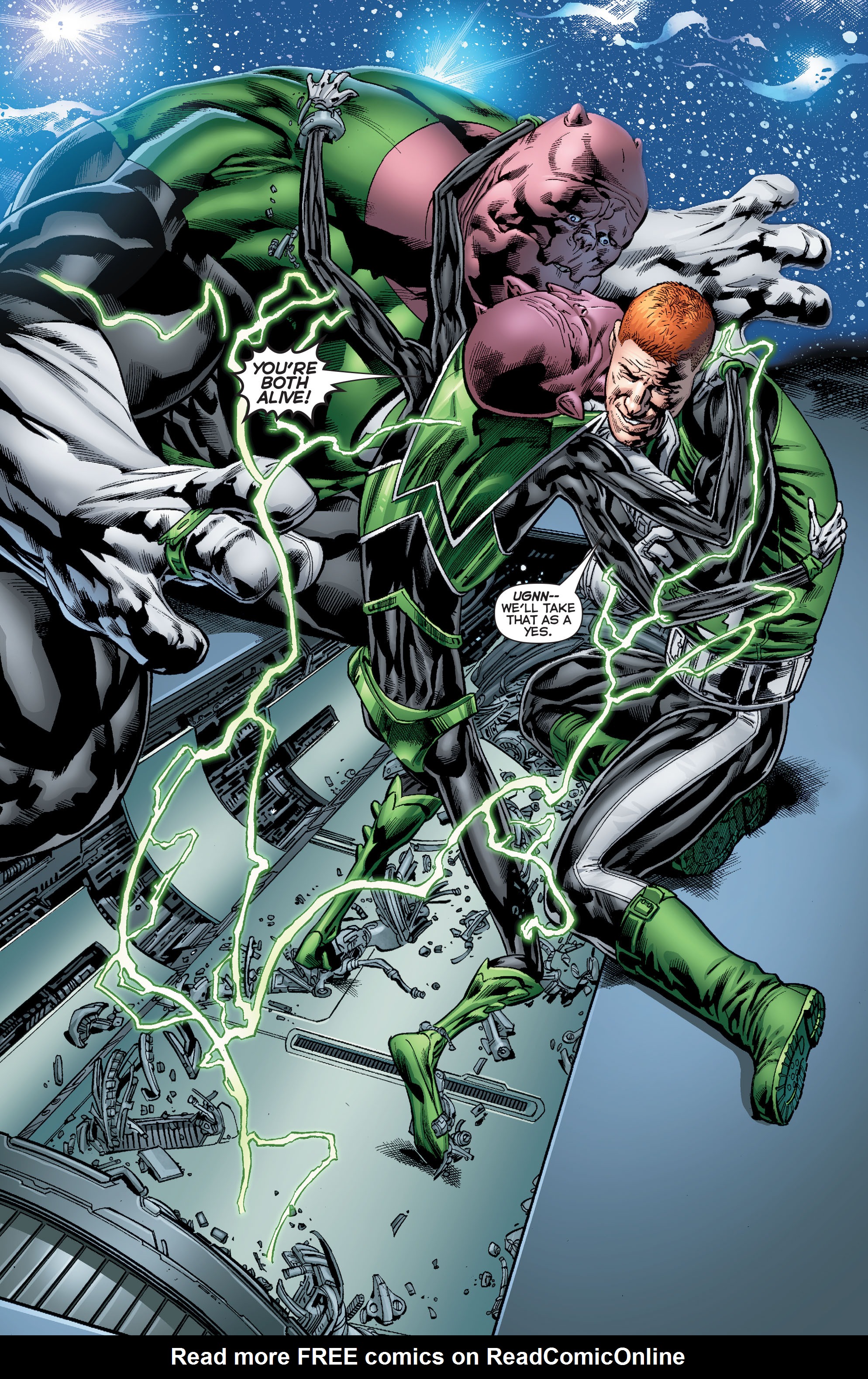 Read online Green Lantern: The Wrath of the First Lantern comic -  Issue # TPB - 321