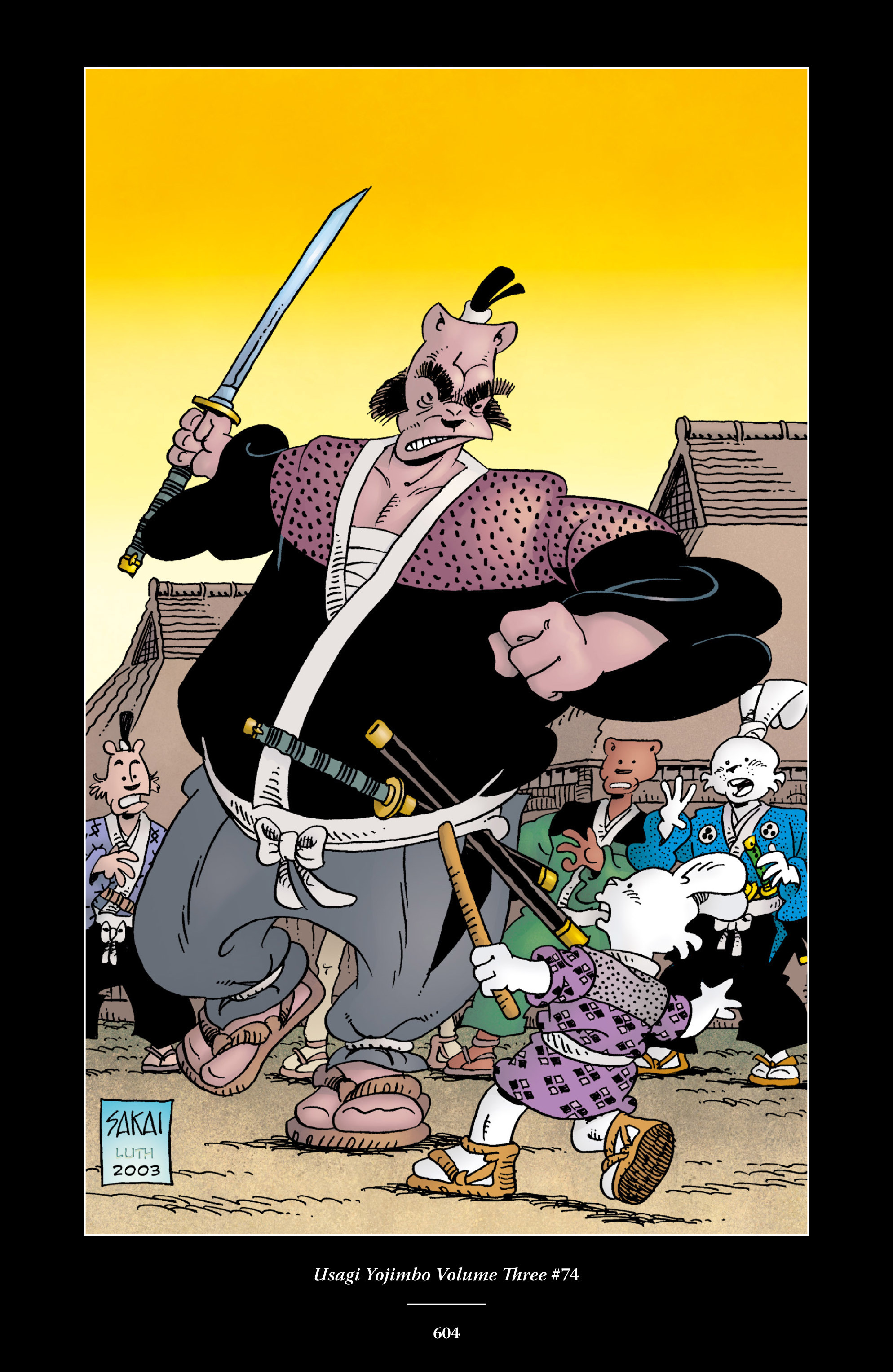 Read online The Usagi Yojimbo Saga comic -  Issue # TPB 4 - 598