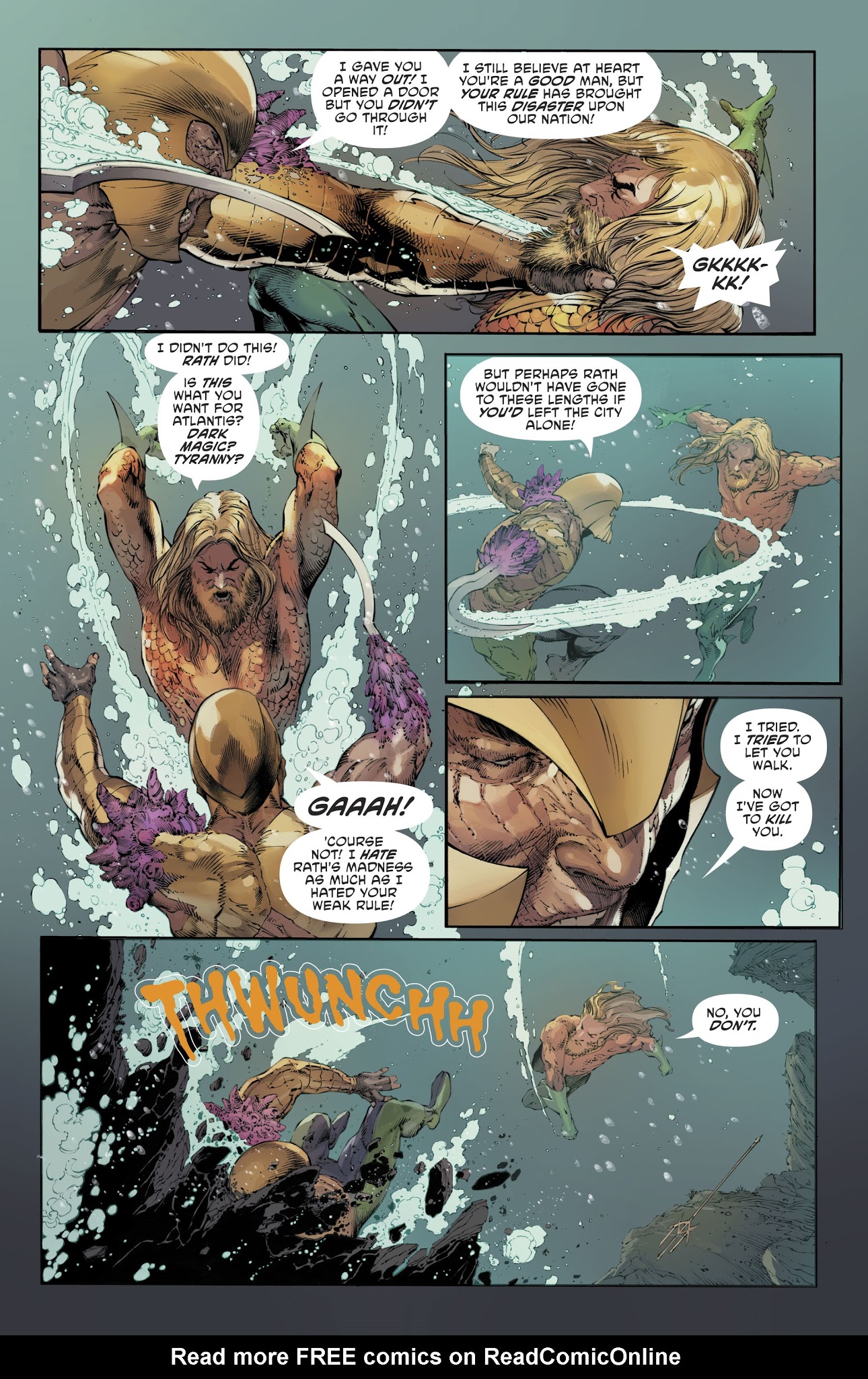 Read online Aquaman (2016) comic -  Issue #35 - 18