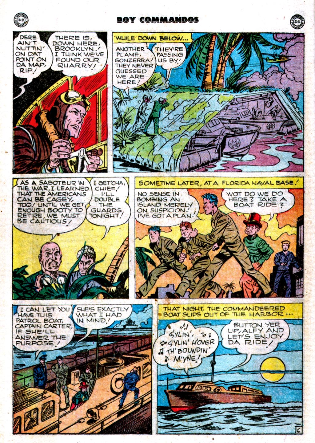Read online Boy Commandos comic -  Issue #19 - 22