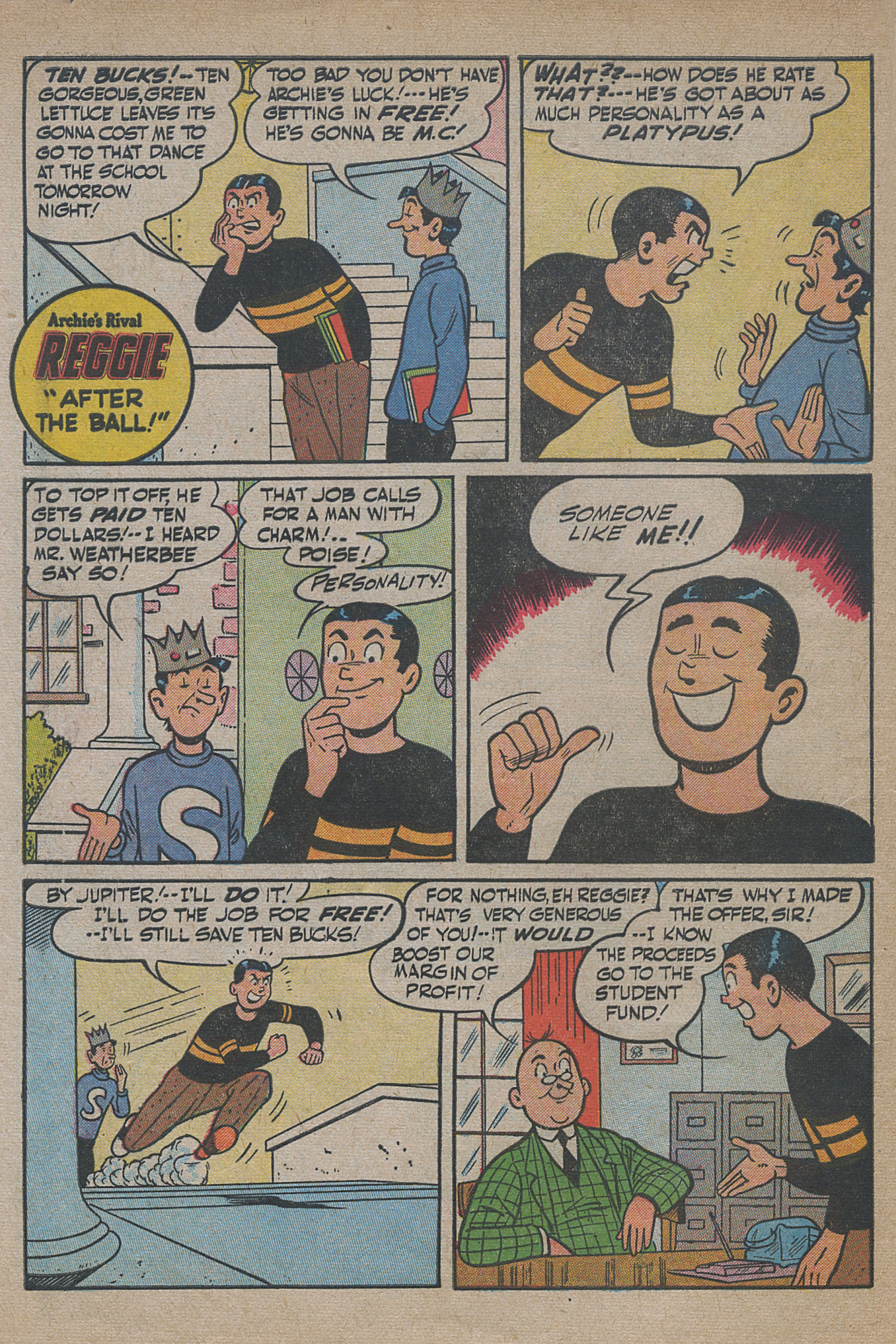 Read online Archie's Rival Reggie comic -  Issue #14 - 8