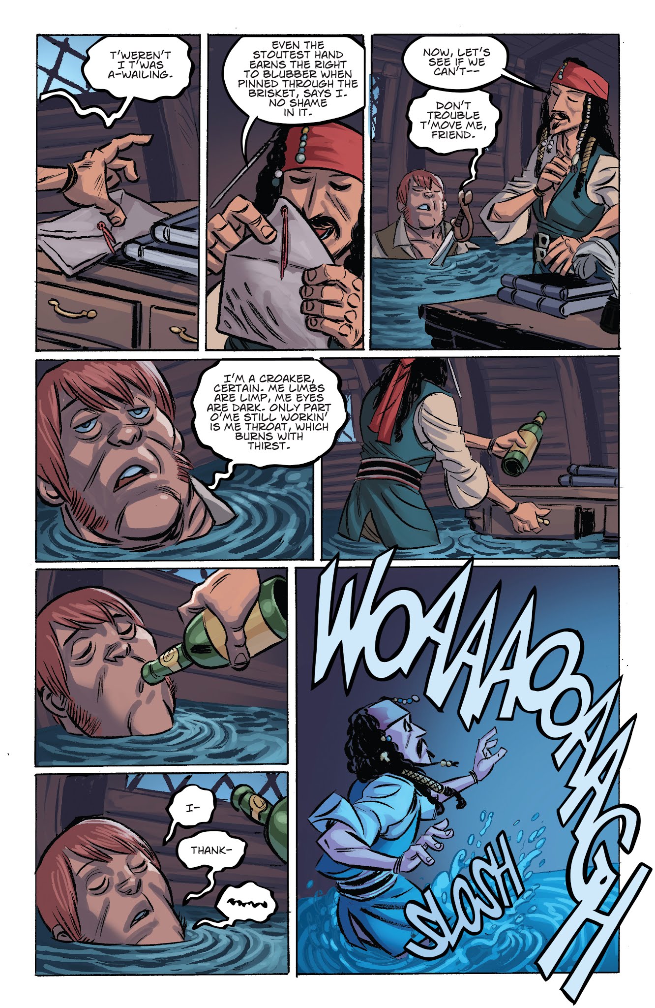 Read online Disney Pirates of the Caribbean comic -  Issue #3 - 7