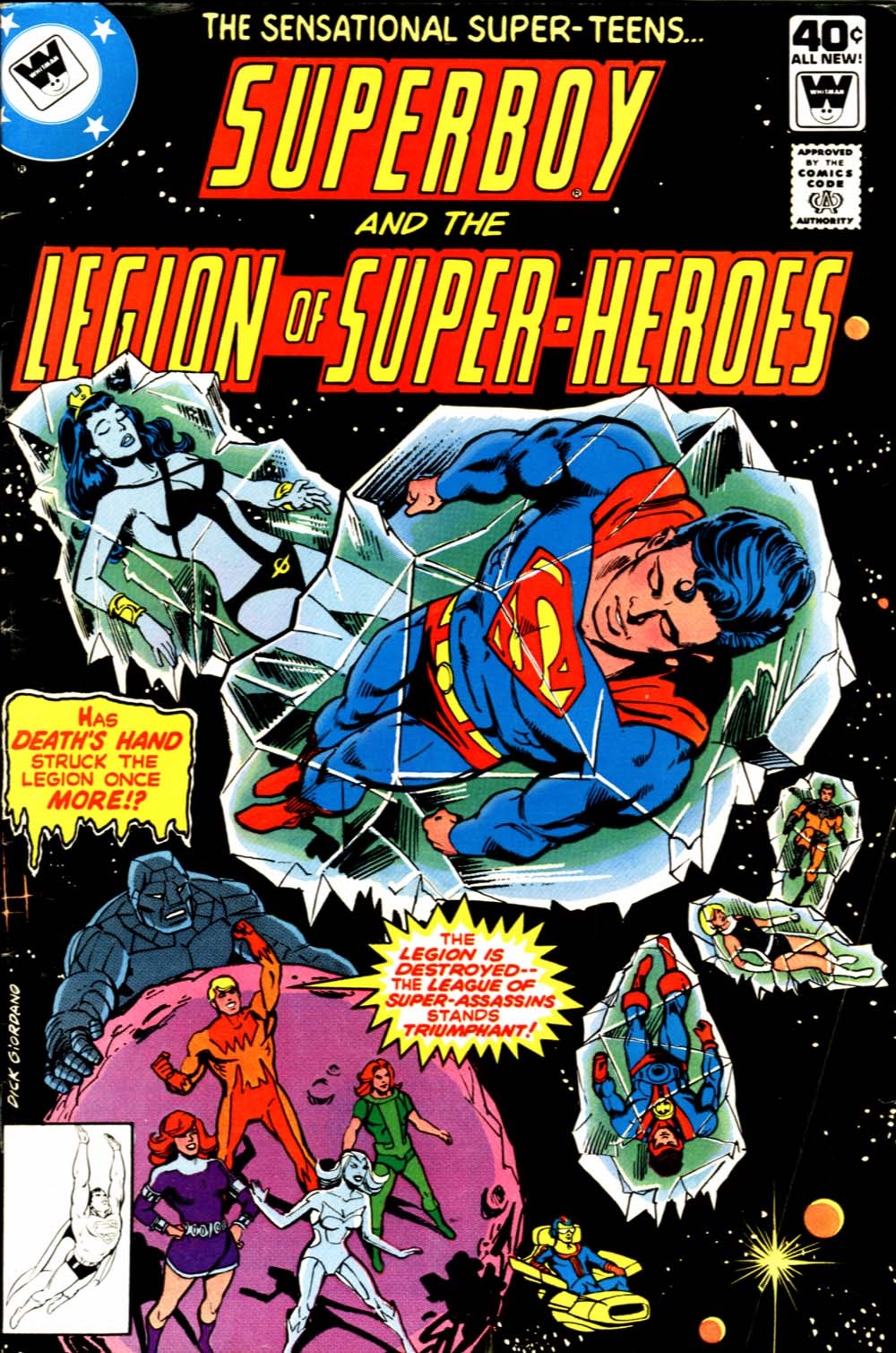 Read online Superboy and the Legion of Super-Heroes (1977) comic -  Issue #254 - 1