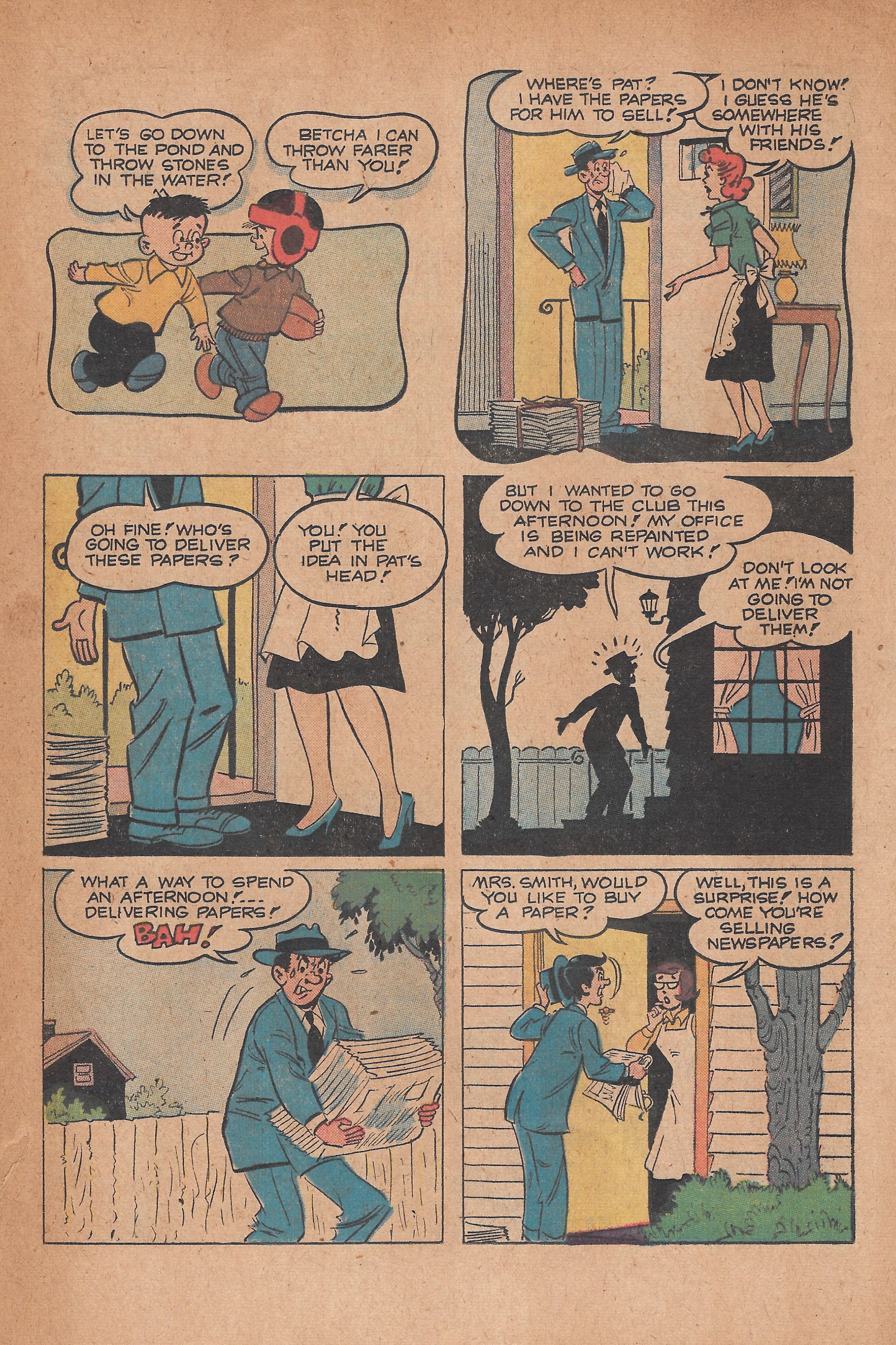 Read online Pep Comics comic -  Issue #121 - 16