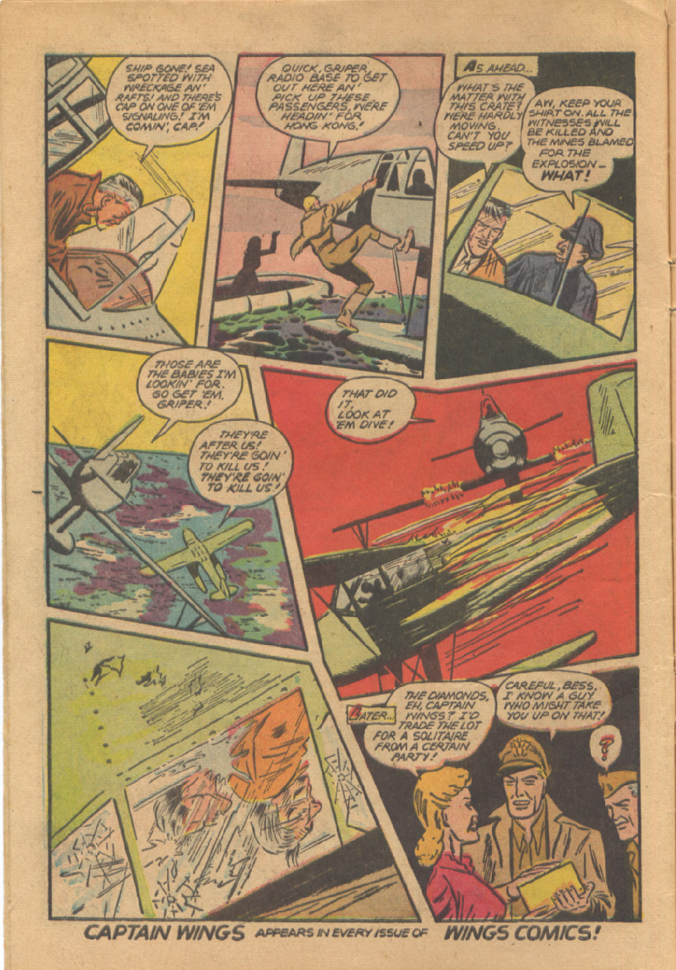 Read online Wings Comics comic -  Issue #83 - 12