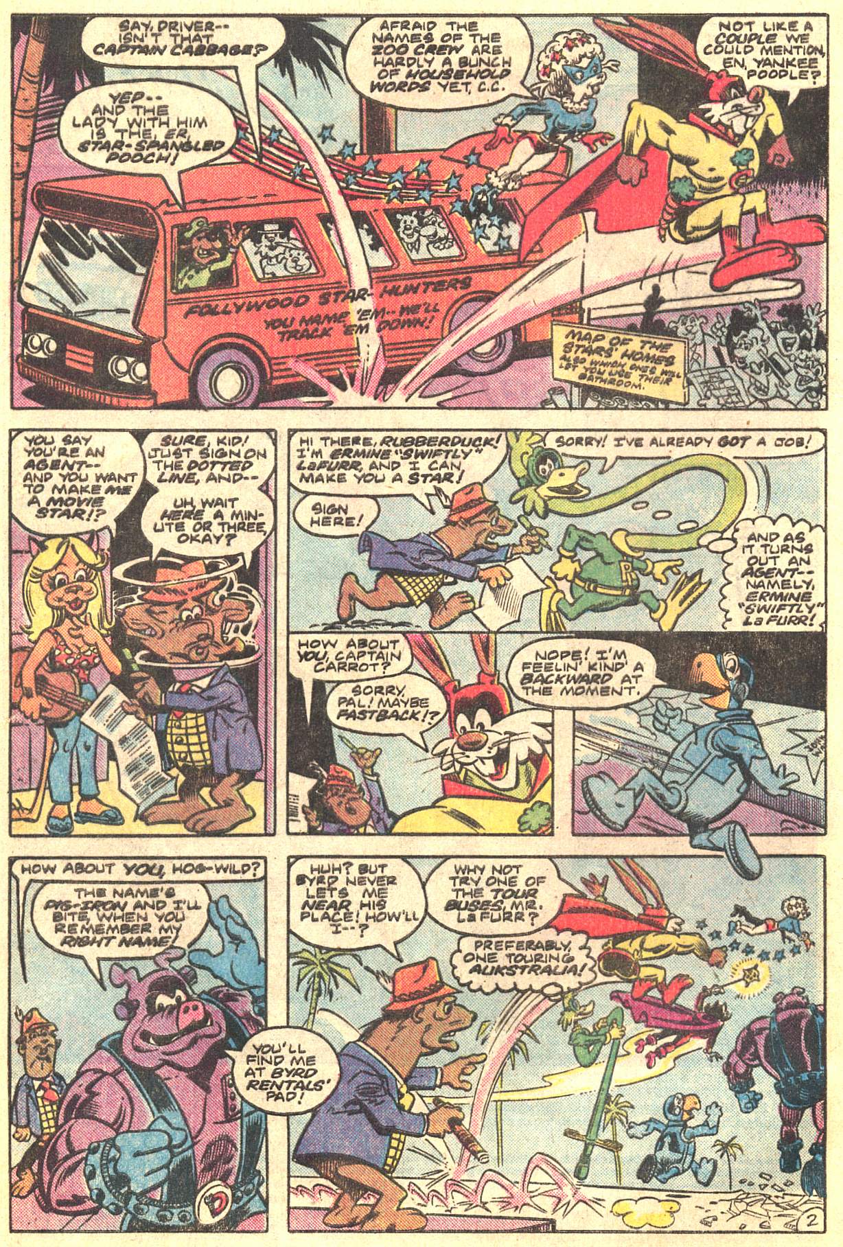 Read online Captain Carrot and His Amazing Zoo Crew! comic -  Issue #7 - 3