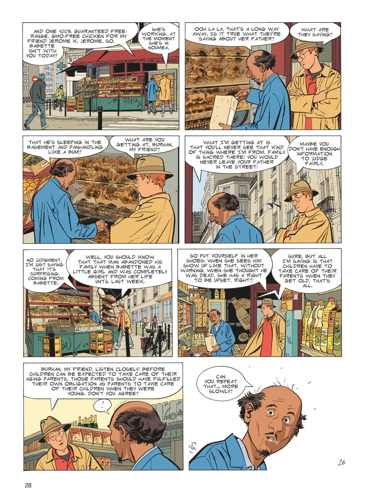 Read online Jerome K. Jerome Bloche comic -  Issue #1 - 28