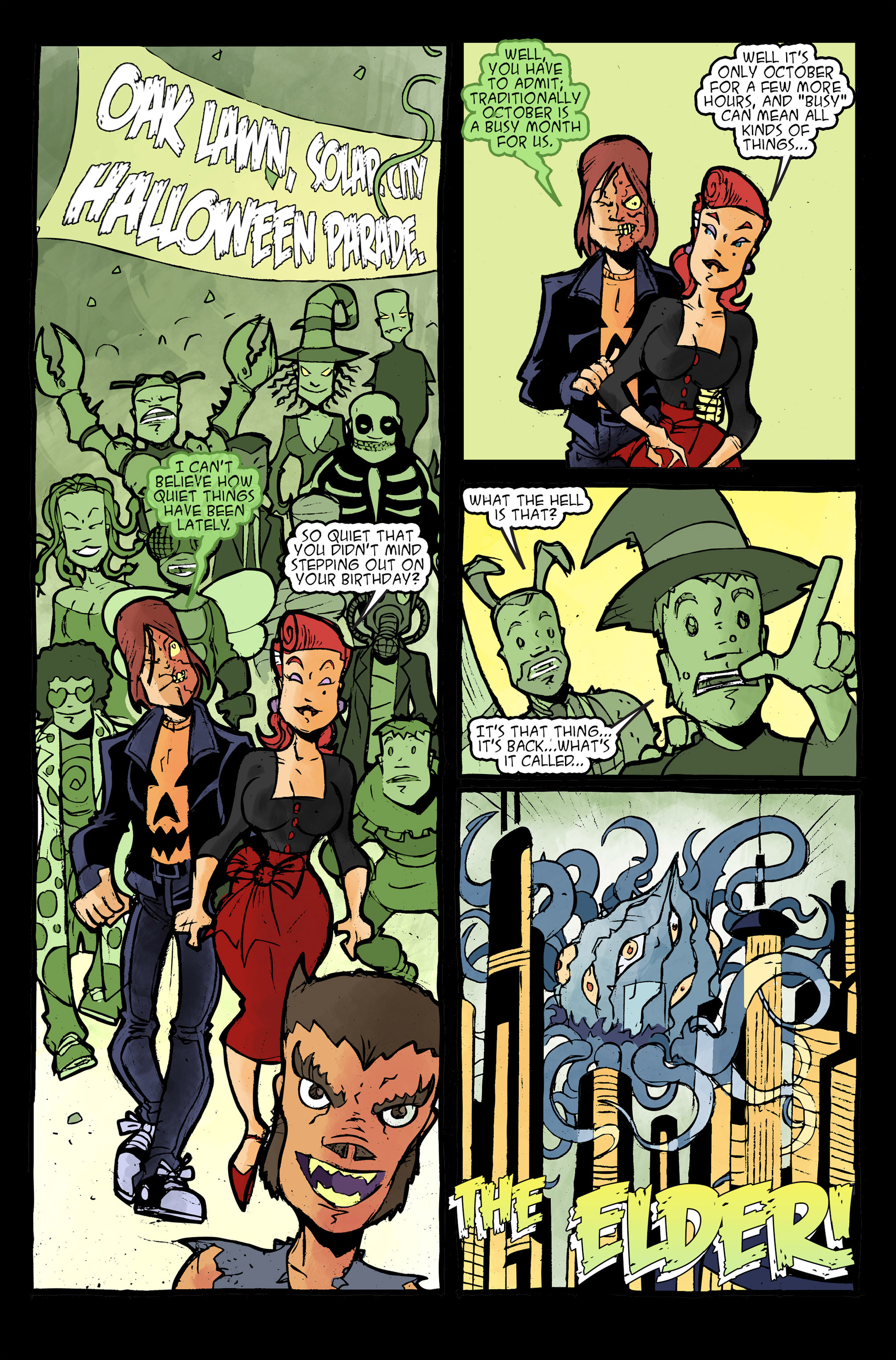 Read online Hack/Slash vs. Halloween Man Special comic -  Issue # Full - 51