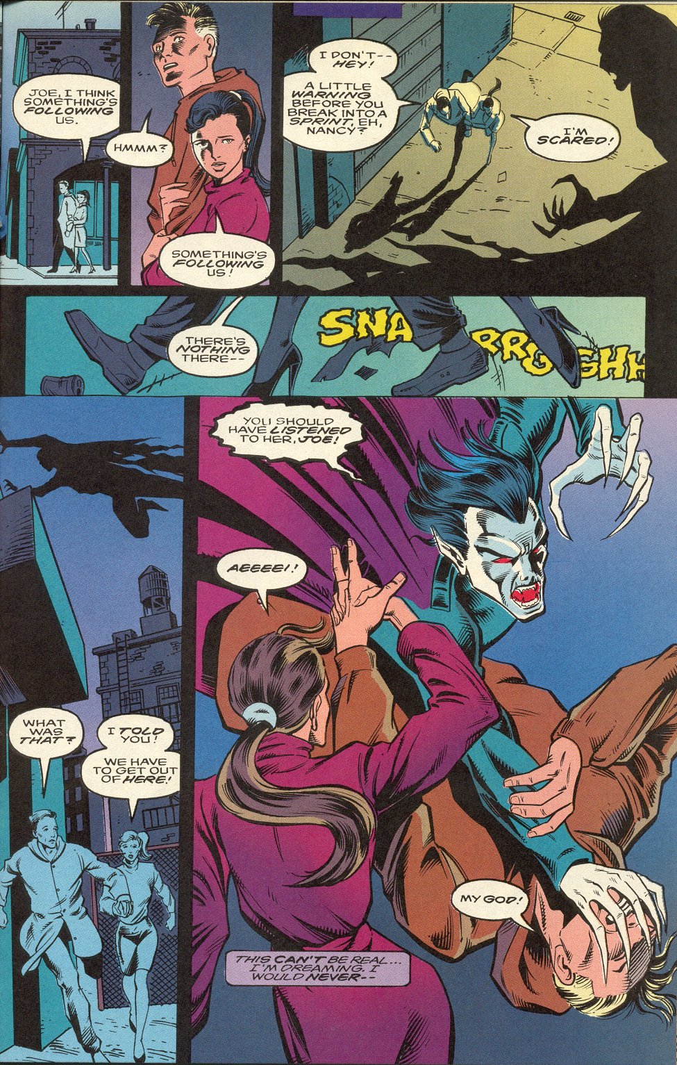Read online Morbius: The Living Vampire (1992) comic -  Issue #14 - 15