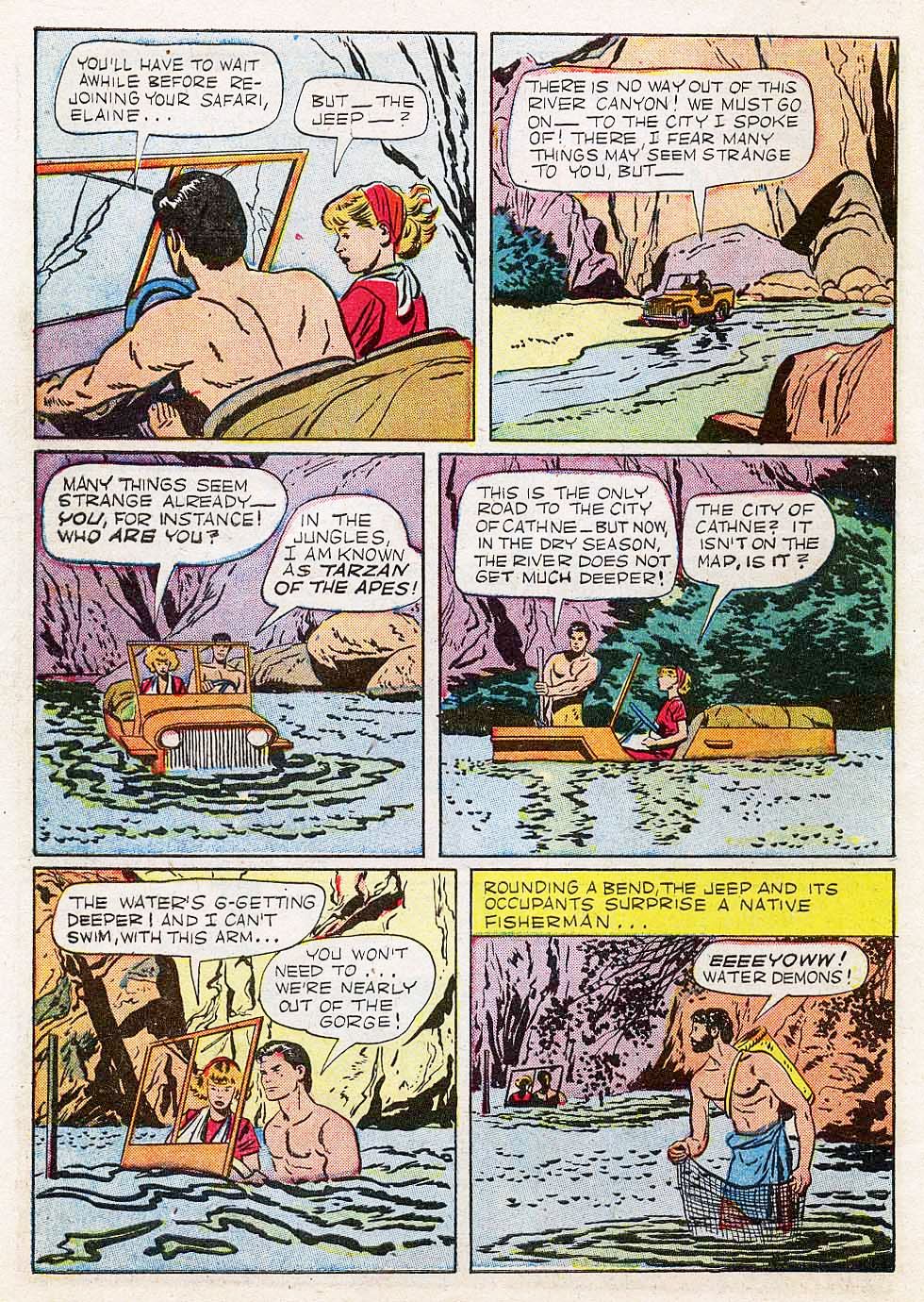 Read online Tarzan (1948) comic -  Issue #21 - 8