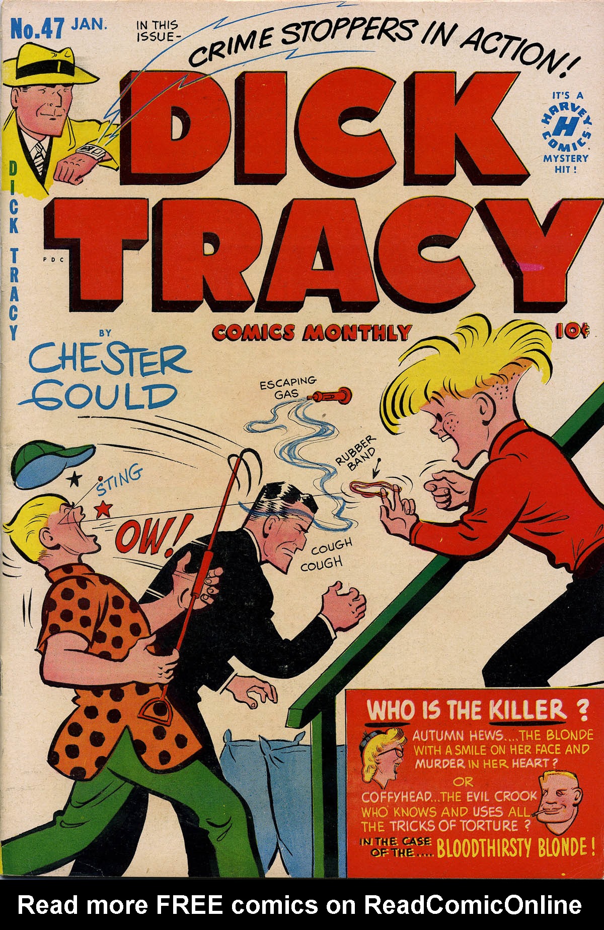Read online Dick Tracy comic -  Issue #47 - 1