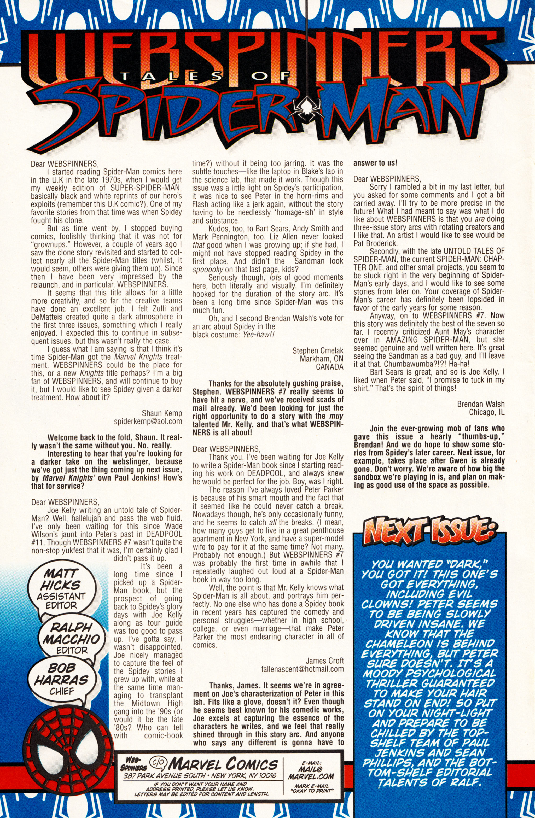 Read online Webspinners: Tales of Spider-Man comic -  Issue #9 - 32