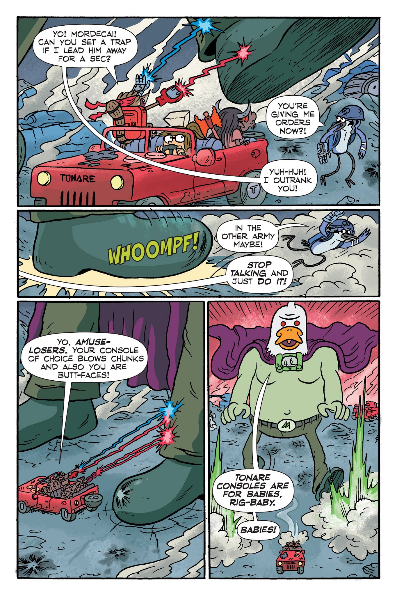 Read online Regular Show: A Clash of Consoles comic -  Issue # TPB (Part 2) - 2