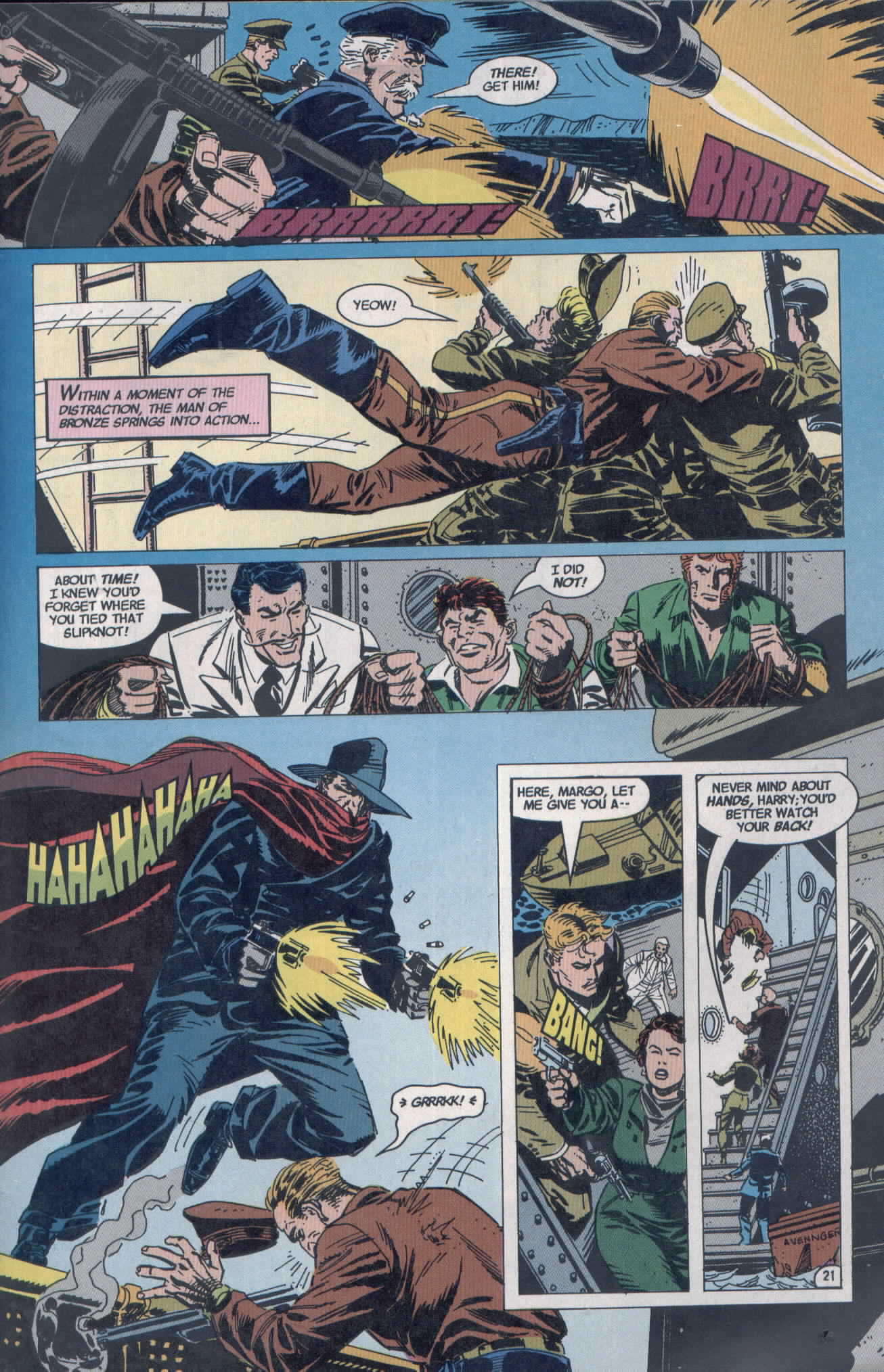 Read online Doc Savage (1988) comic -  Issue #18 - 22