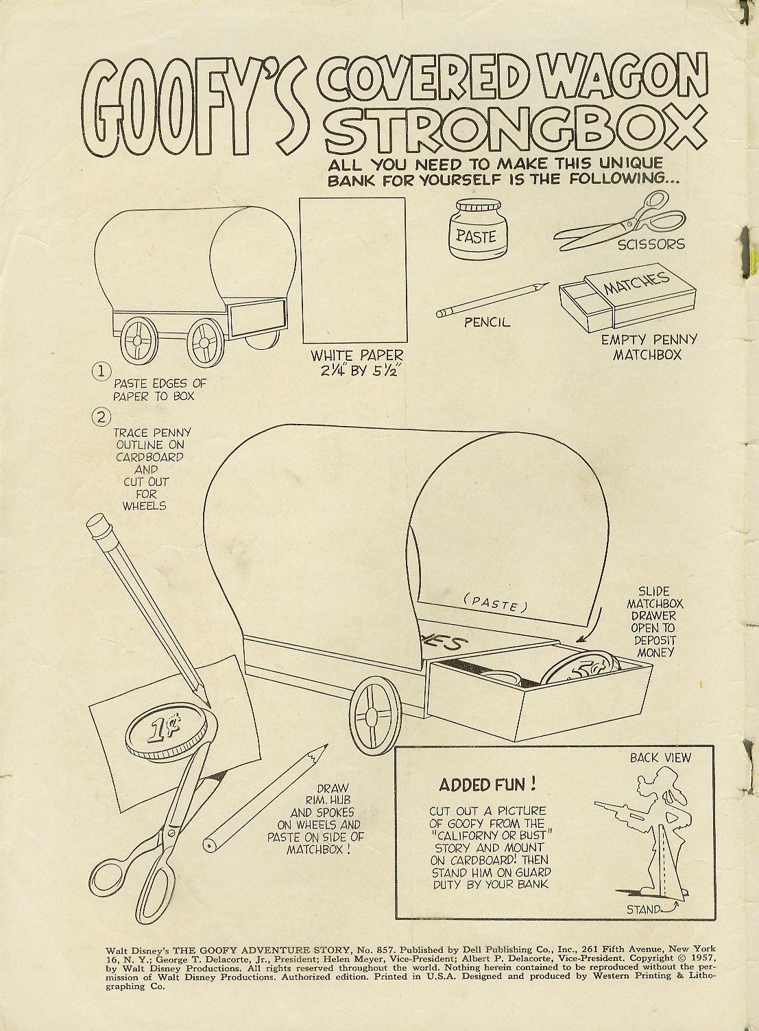 Read online Four Color Comics comic -  Issue #857 - 2