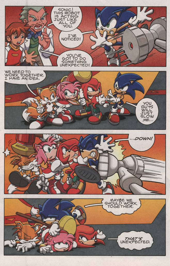 Read online Sonic X comic -  Issue #24 - 28