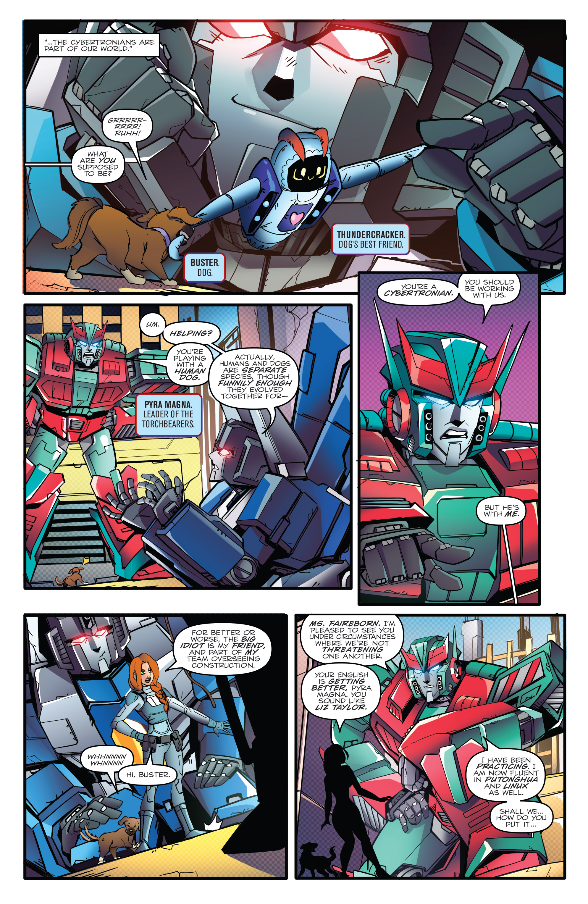 Read online Optimus Prime comic -  Issue #7 - 16