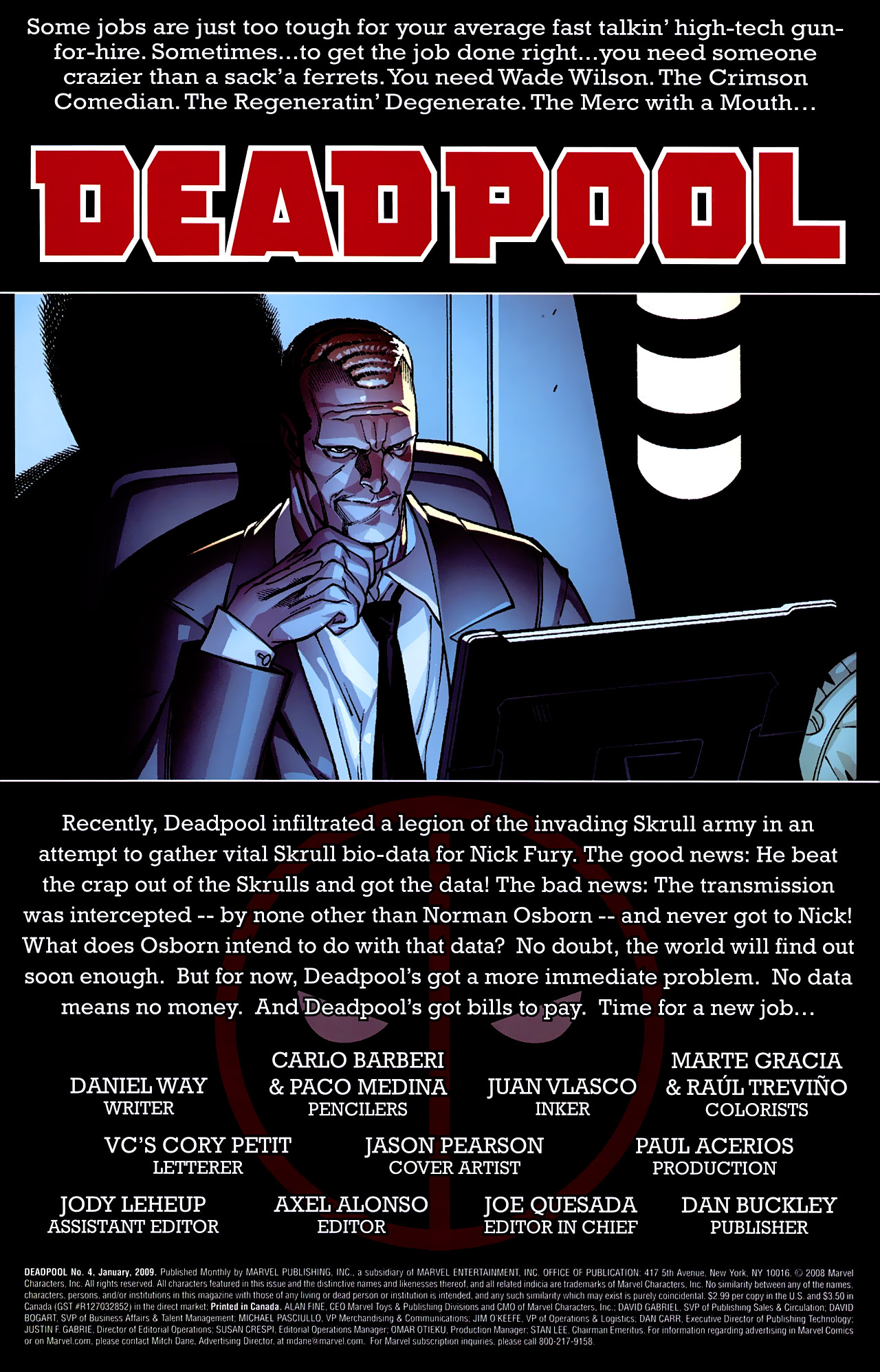 Read online Deadpool (2008) comic -  Issue #4 - 2